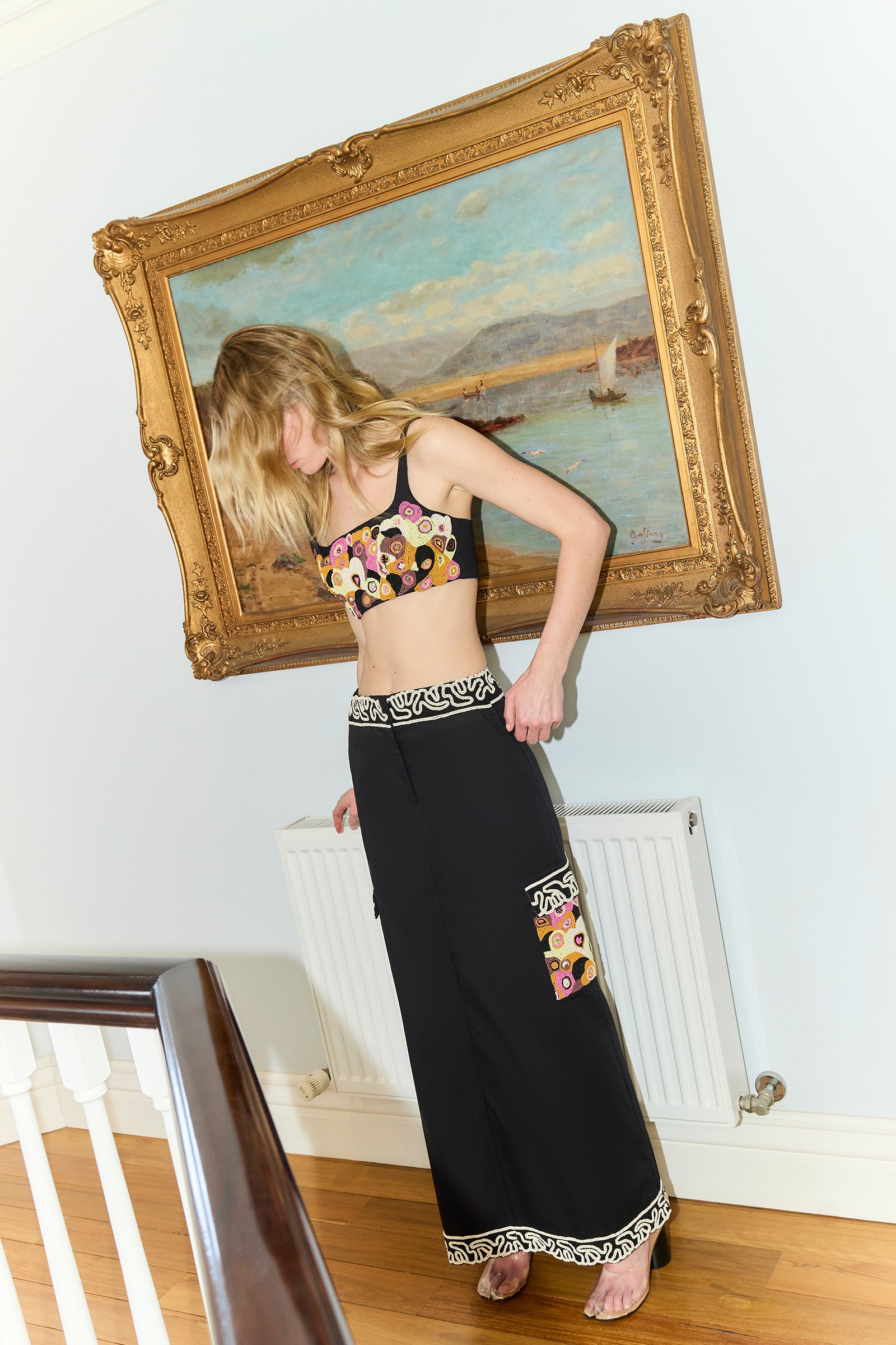 BEL AIR STRAIGHT LONG SKIRT