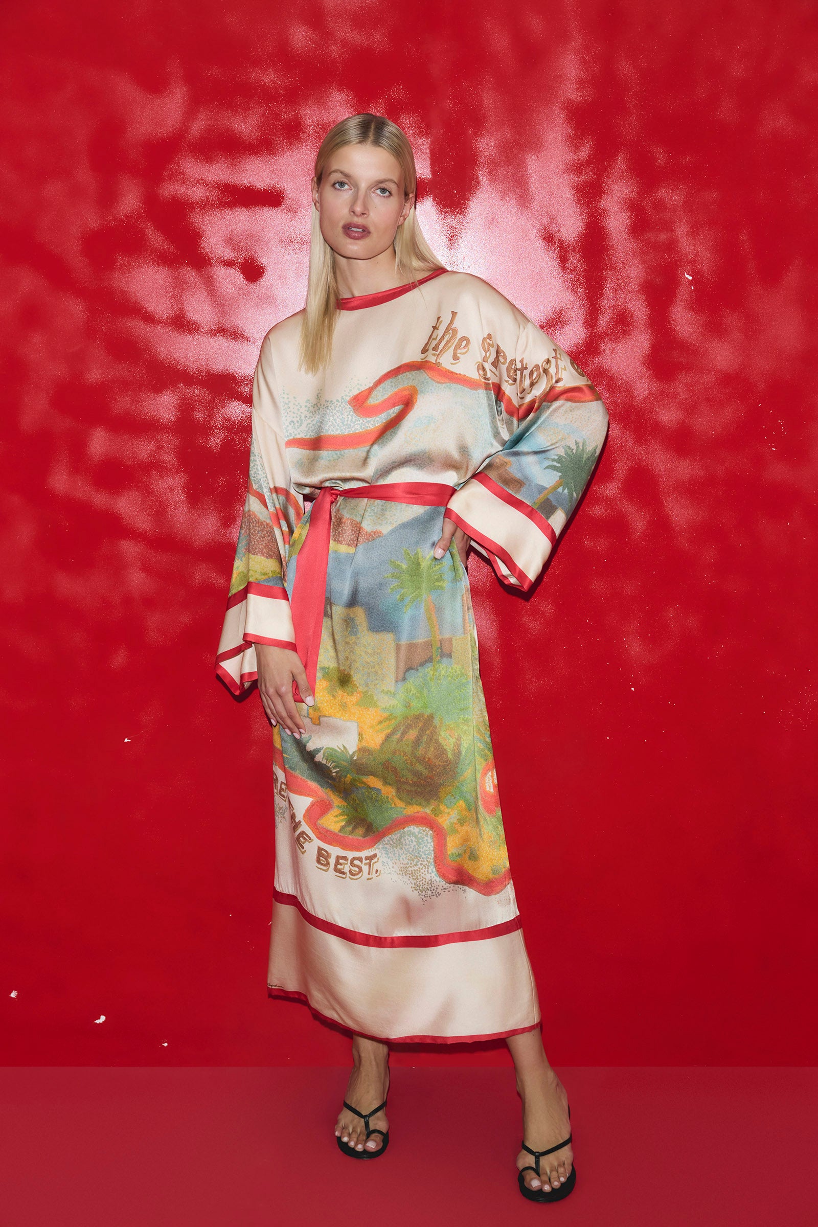 GREAT ESCAPE KAFTAN DRESS