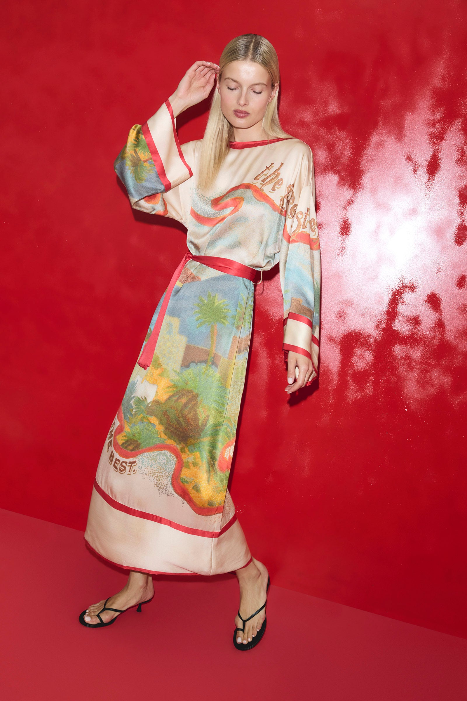 GREAT ESCAPE KAFTAN DRESS