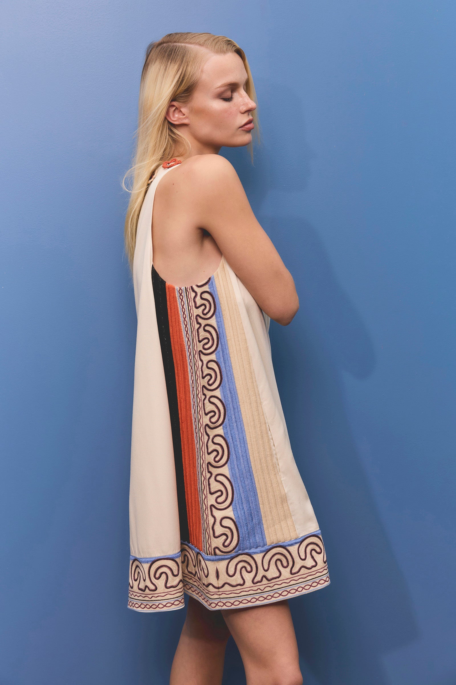 RISE SCOOP NECK PANEL MINI