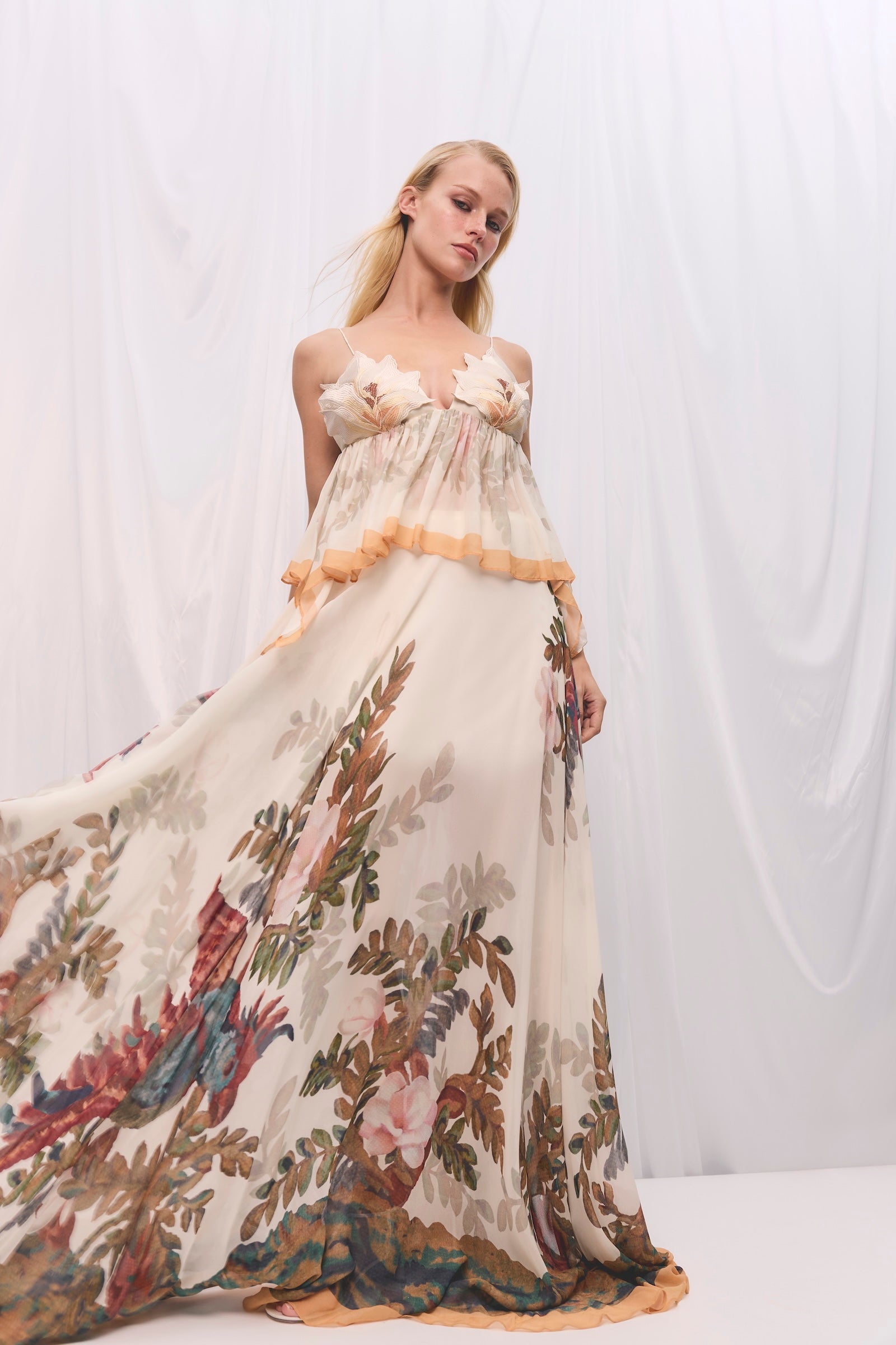 PROMISES FLARE MAXI SKIRT