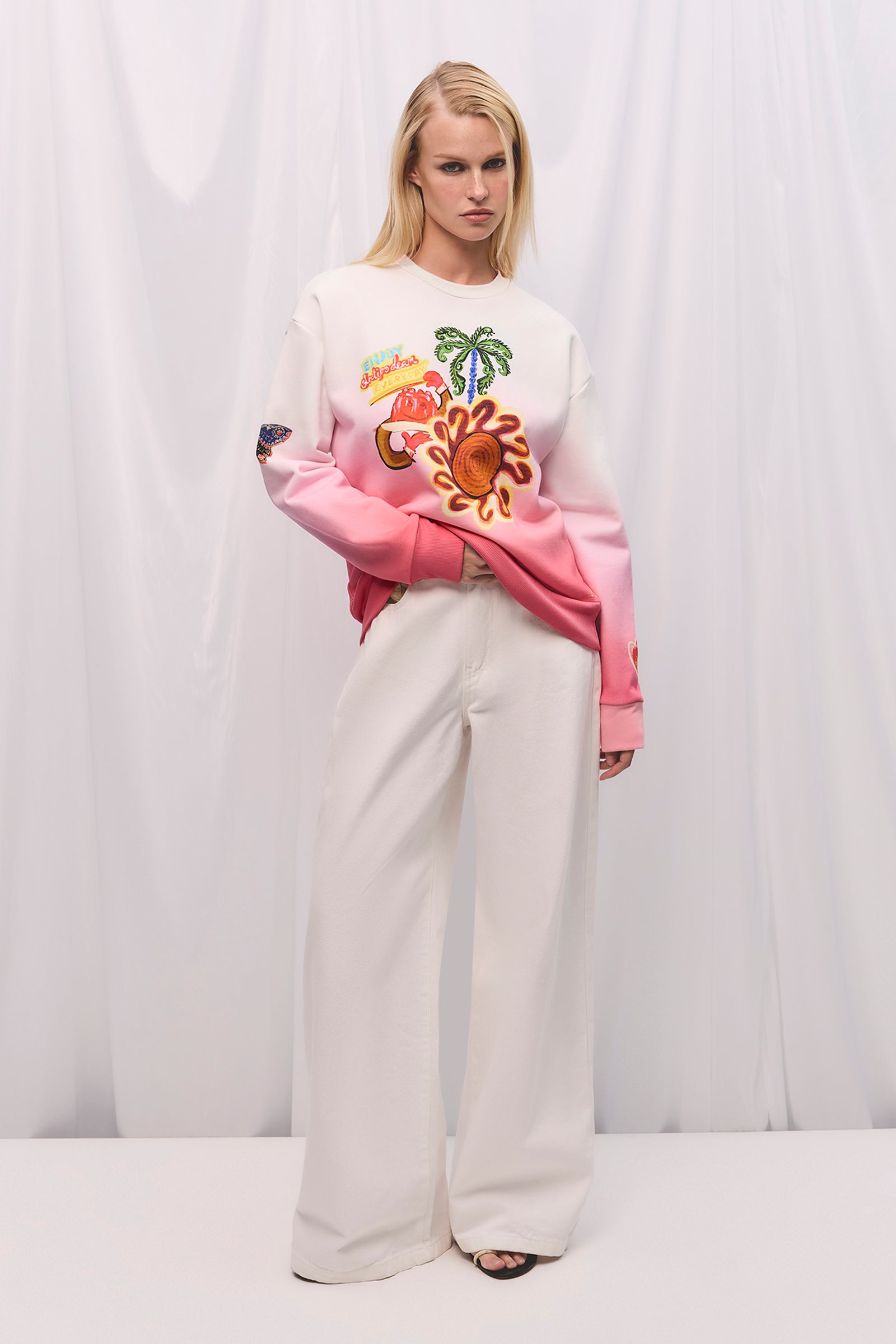 HOME OF THE ART RIBBED JUMPER