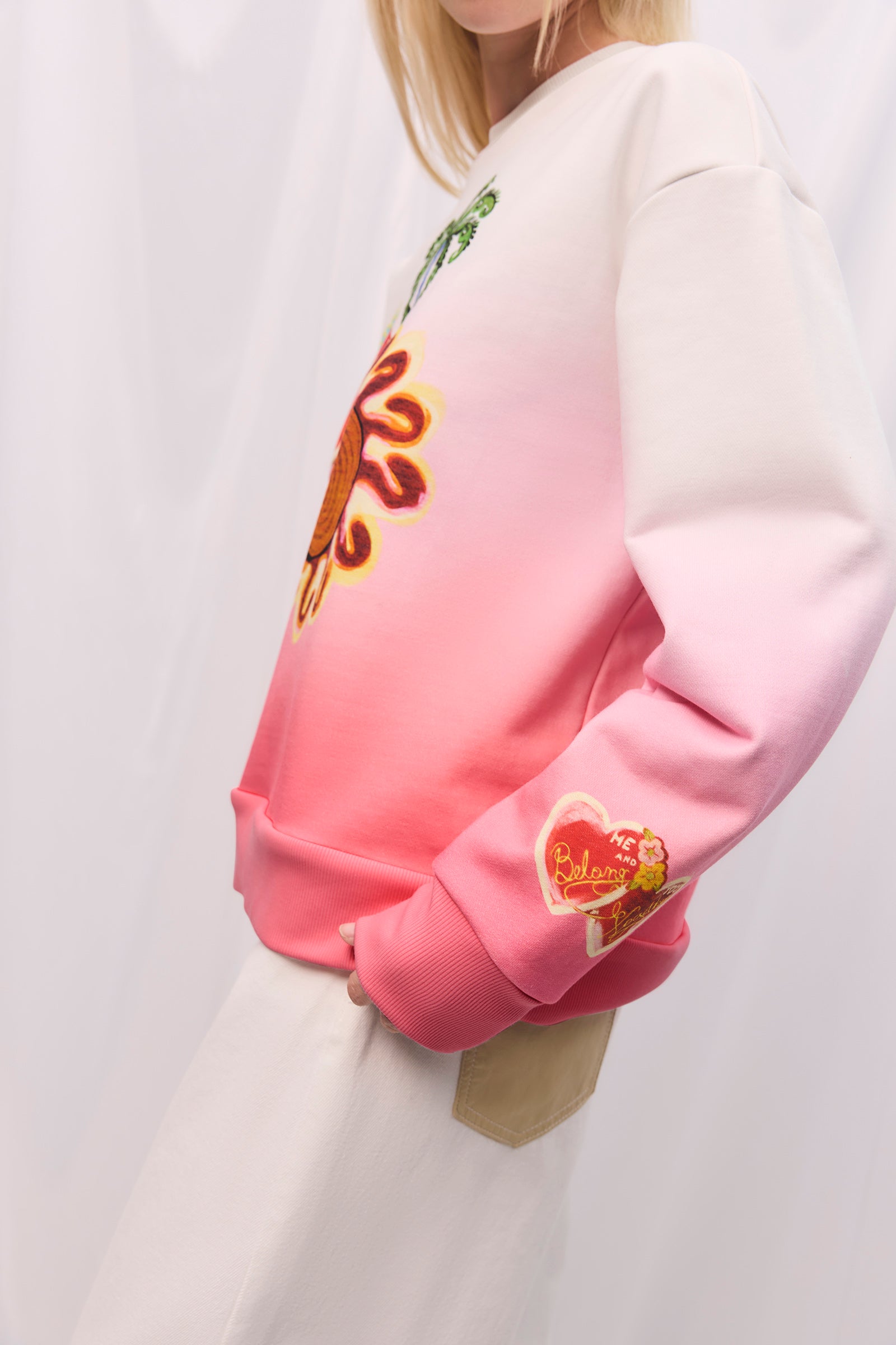 HOME OF THE ART RIBBED JUMPER