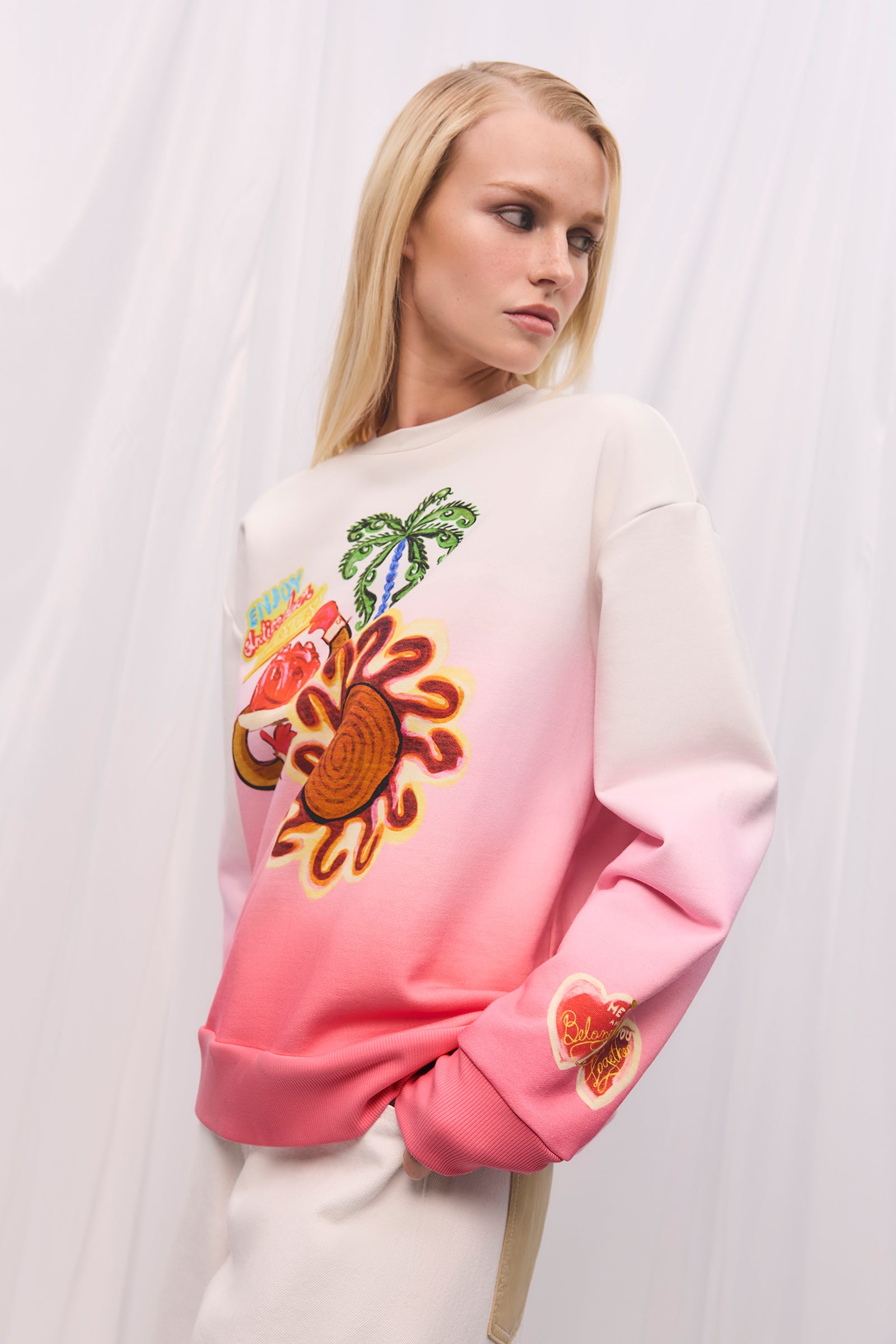 HOME OF THE ART RIBBED JUMPER