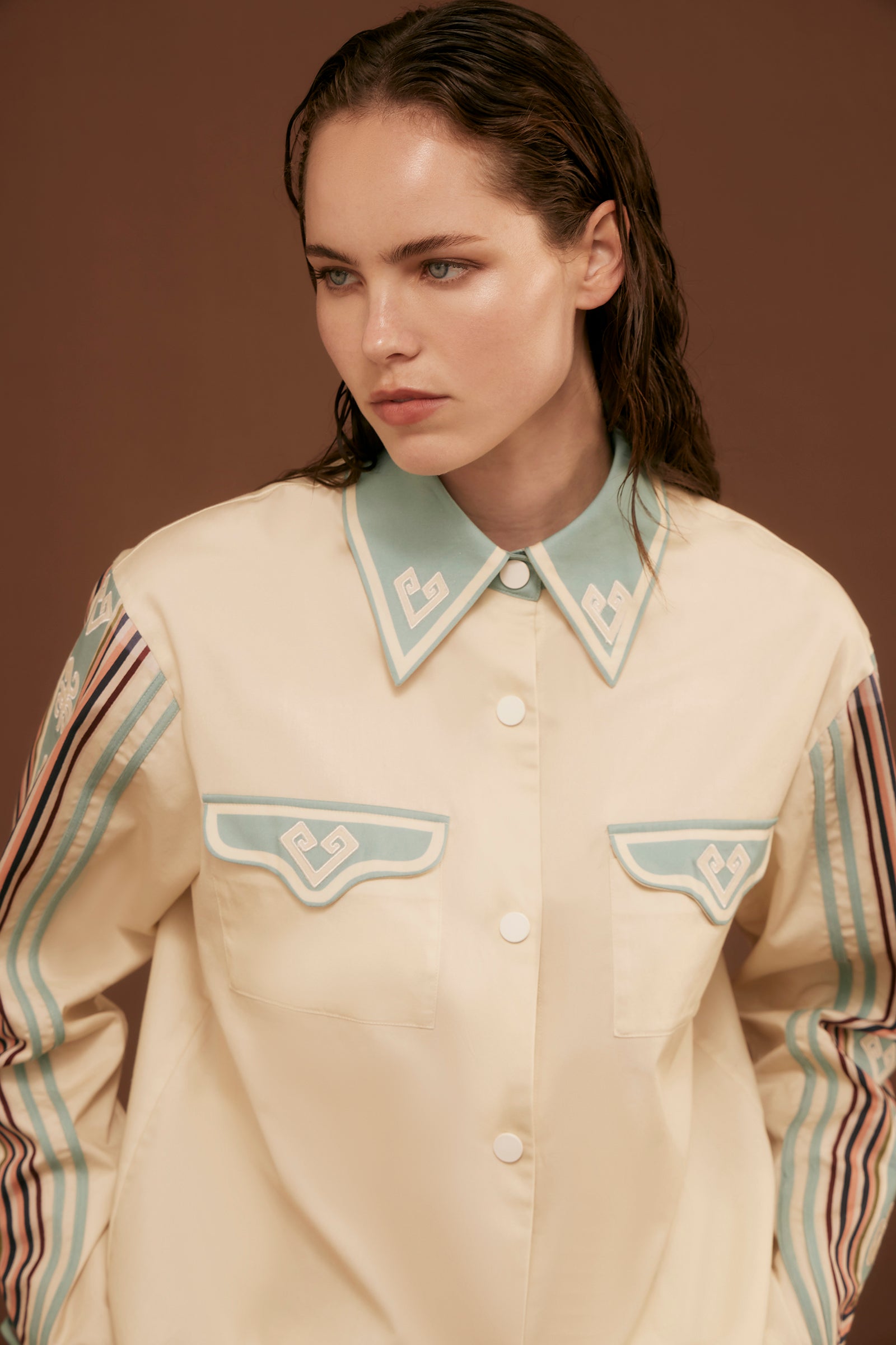 GOLD RUSH ELASTIC WAIST BAND TRACKPANT