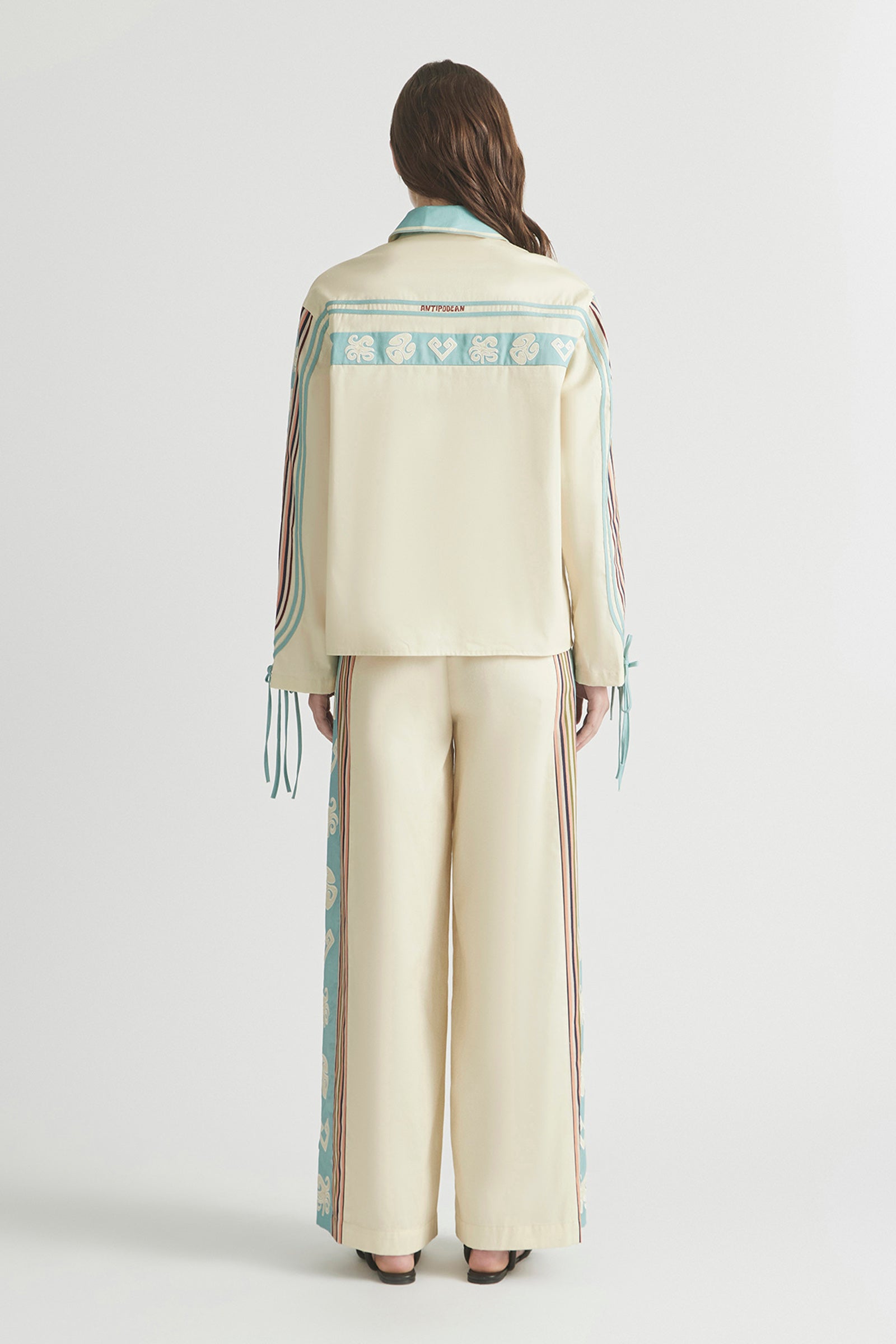 GOLD RUSH ELASTIC WAIST BAND TRACKPANT