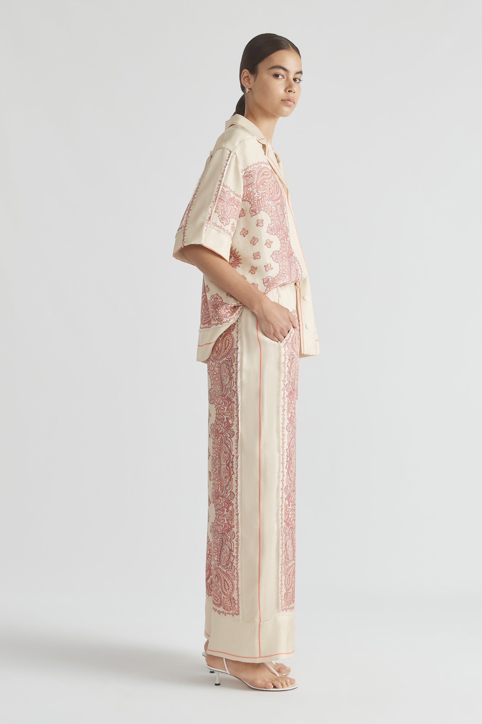 BENNIE FRINGE DETAIL PANT