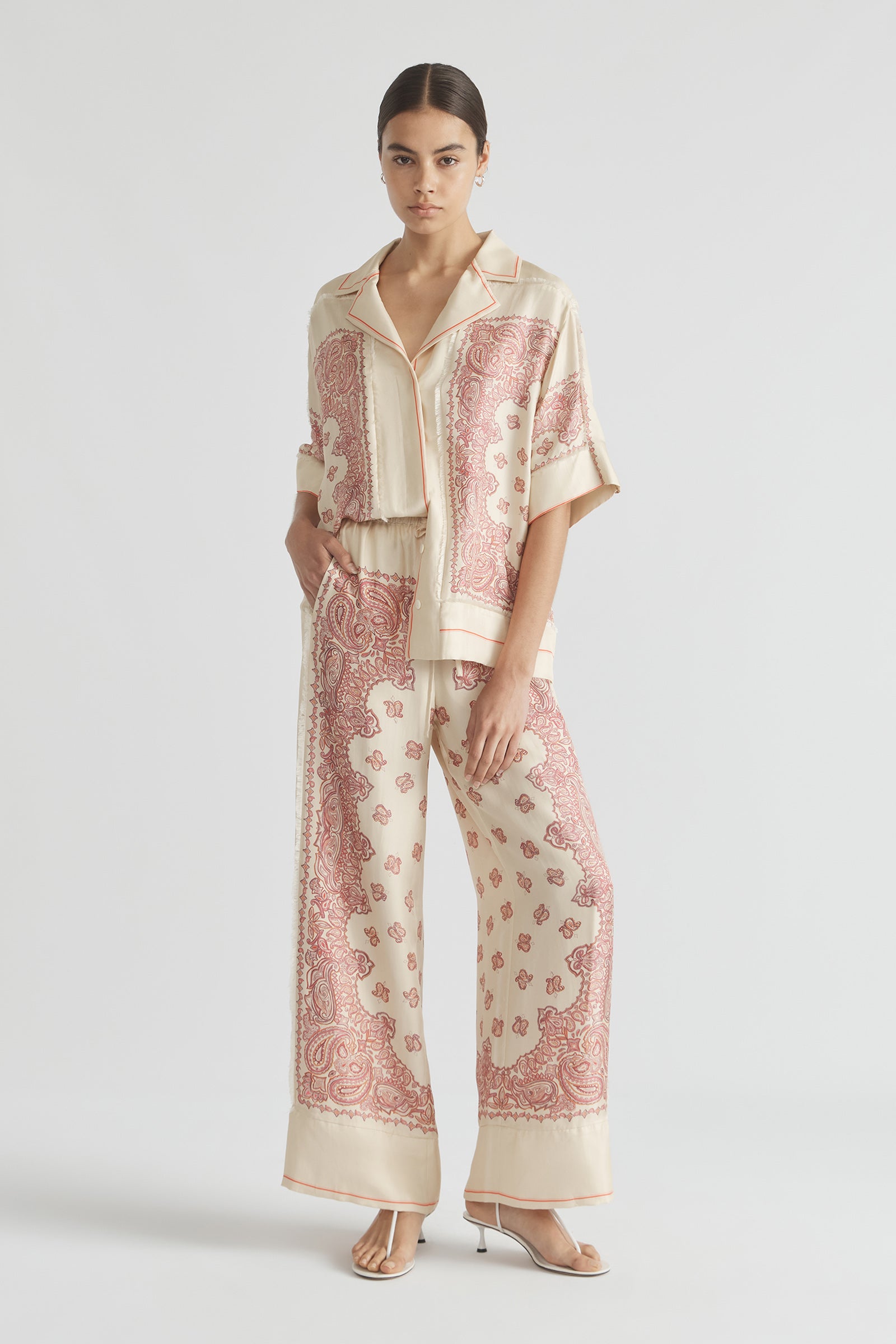 BENNIE FRINGE DETAIL PANT