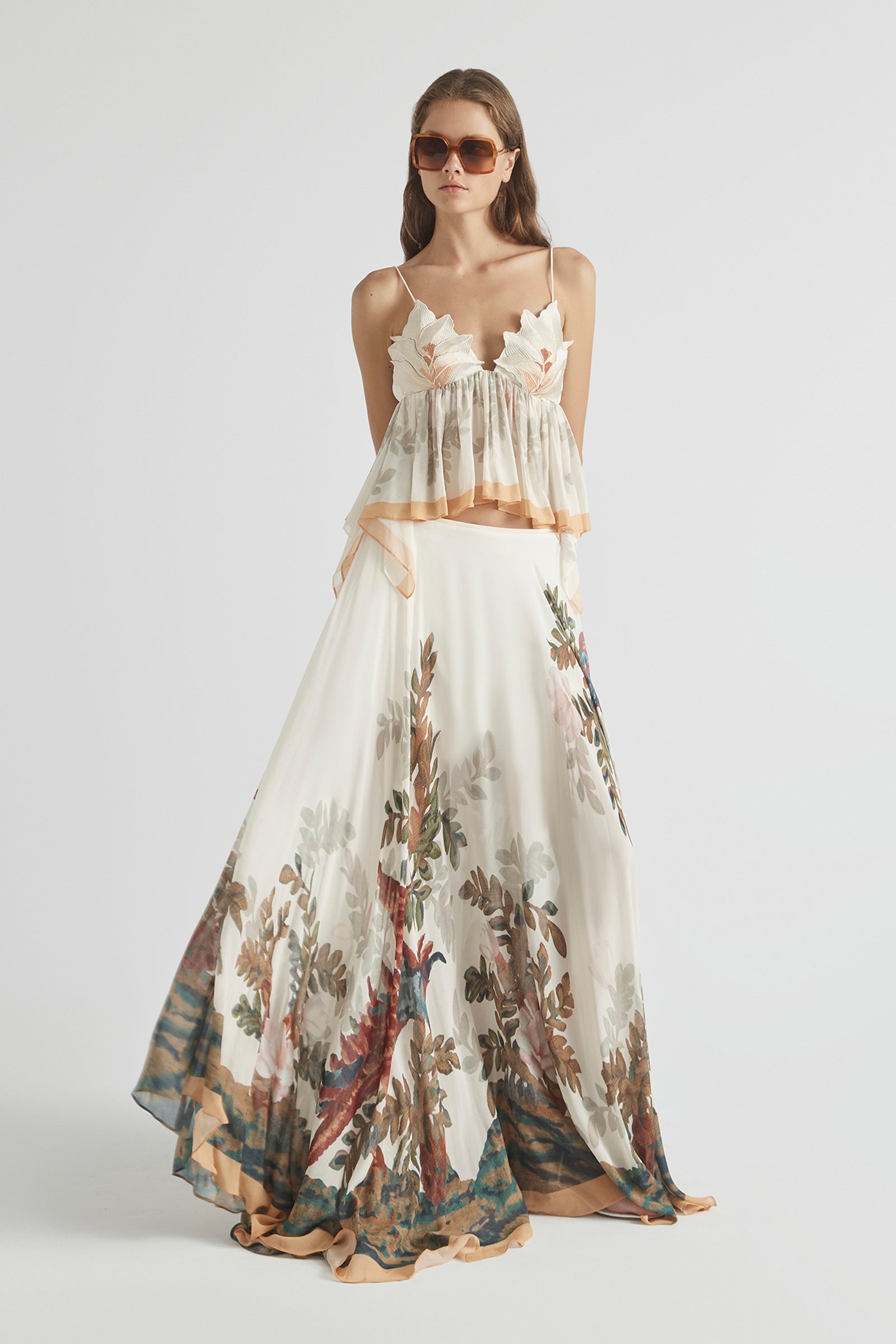 PROMISES FLARE MAXI SKIRT