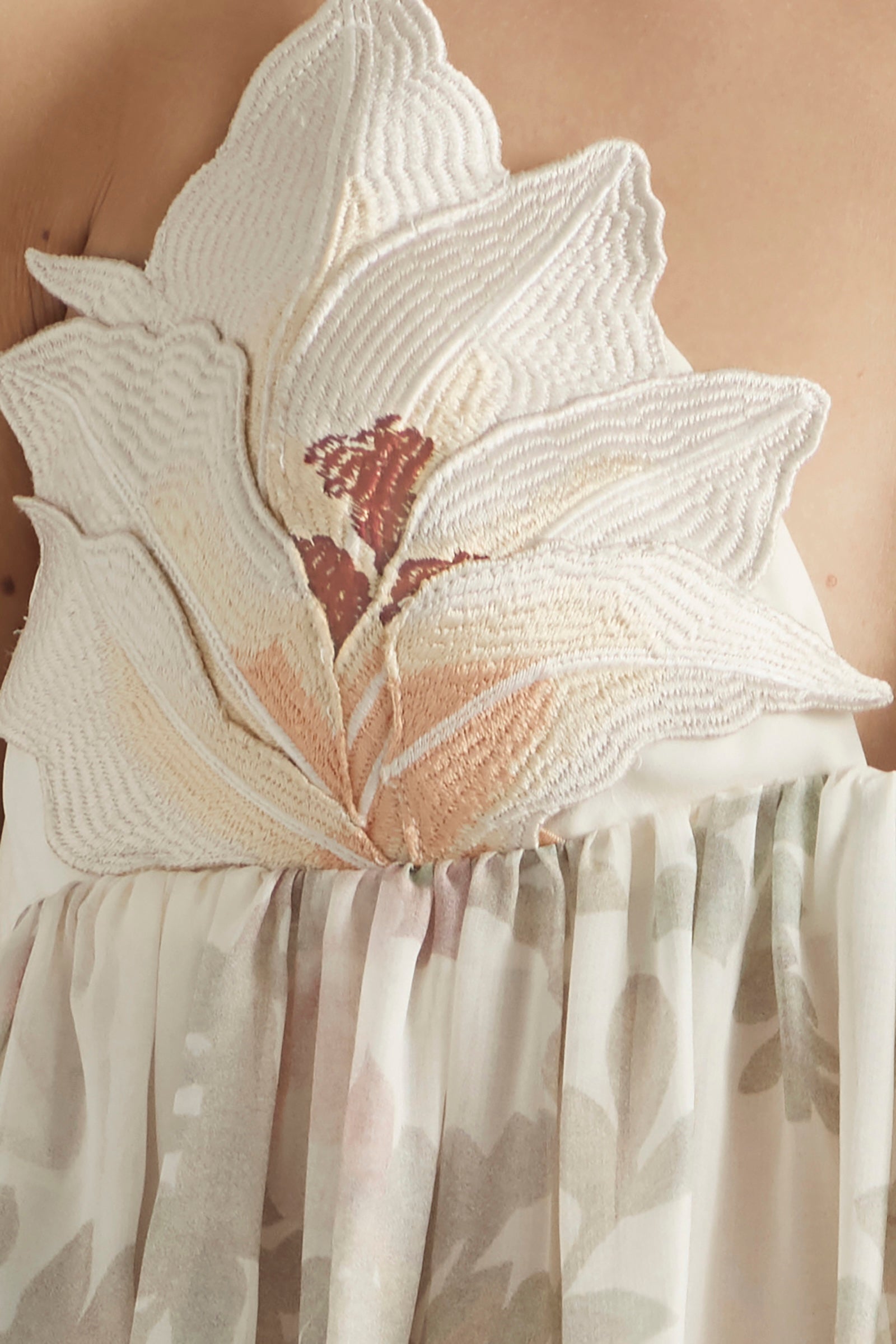 PROMISES FLOWER BUST CAMI