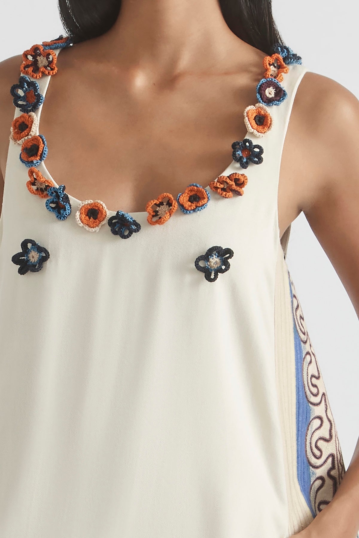 RISE SCOOP NECK PANEL MINI