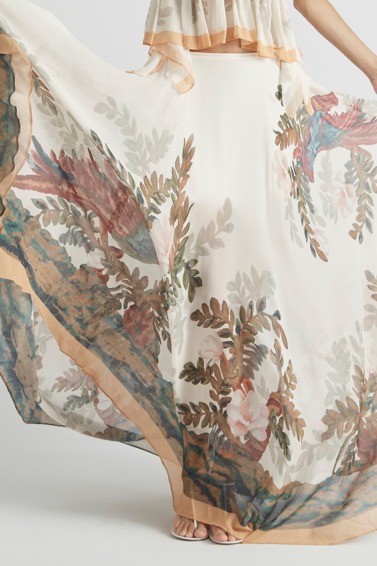 PROMISES FLARE MAXI SKIRT