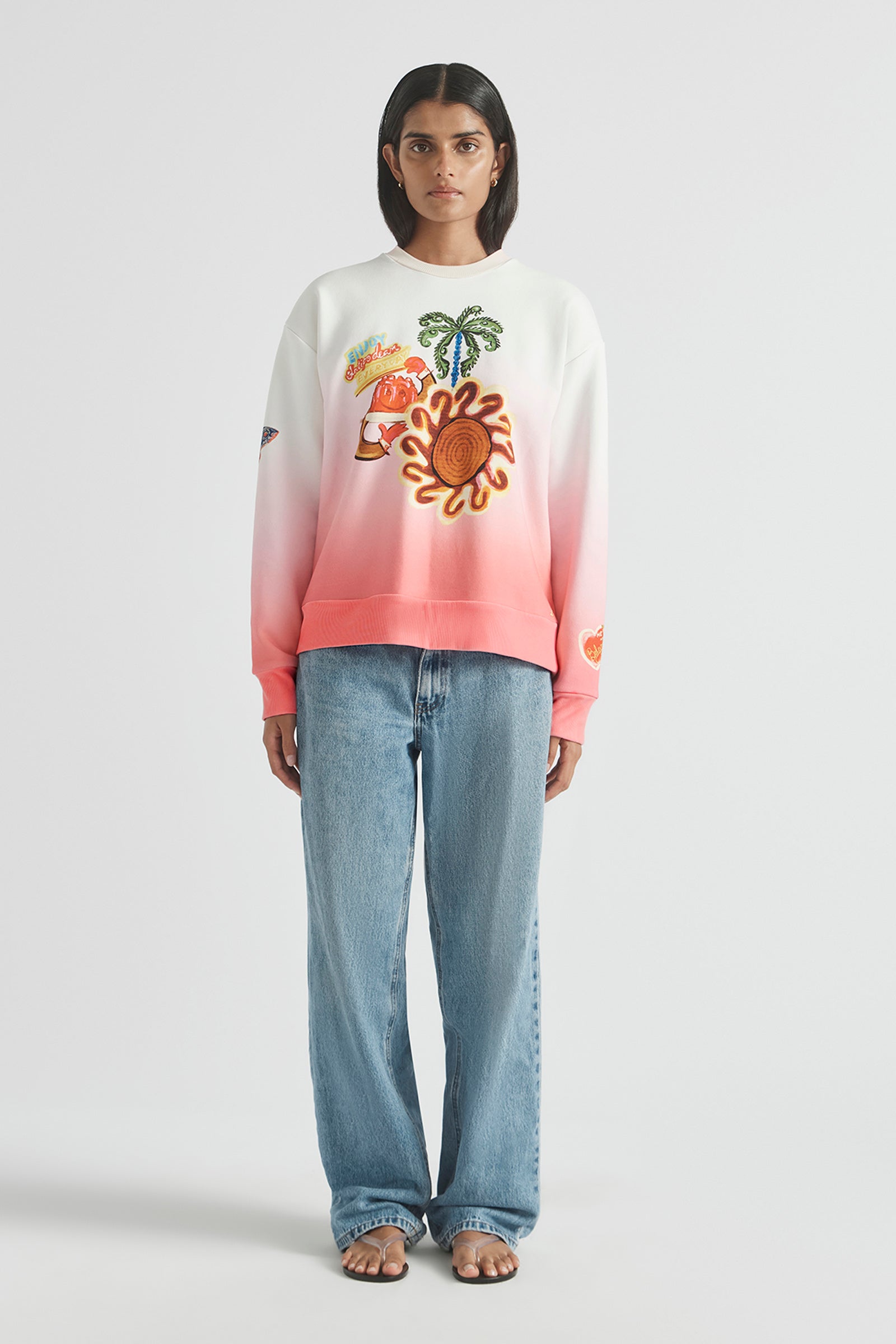 HOME OF THE ART RIBBED JUMPER