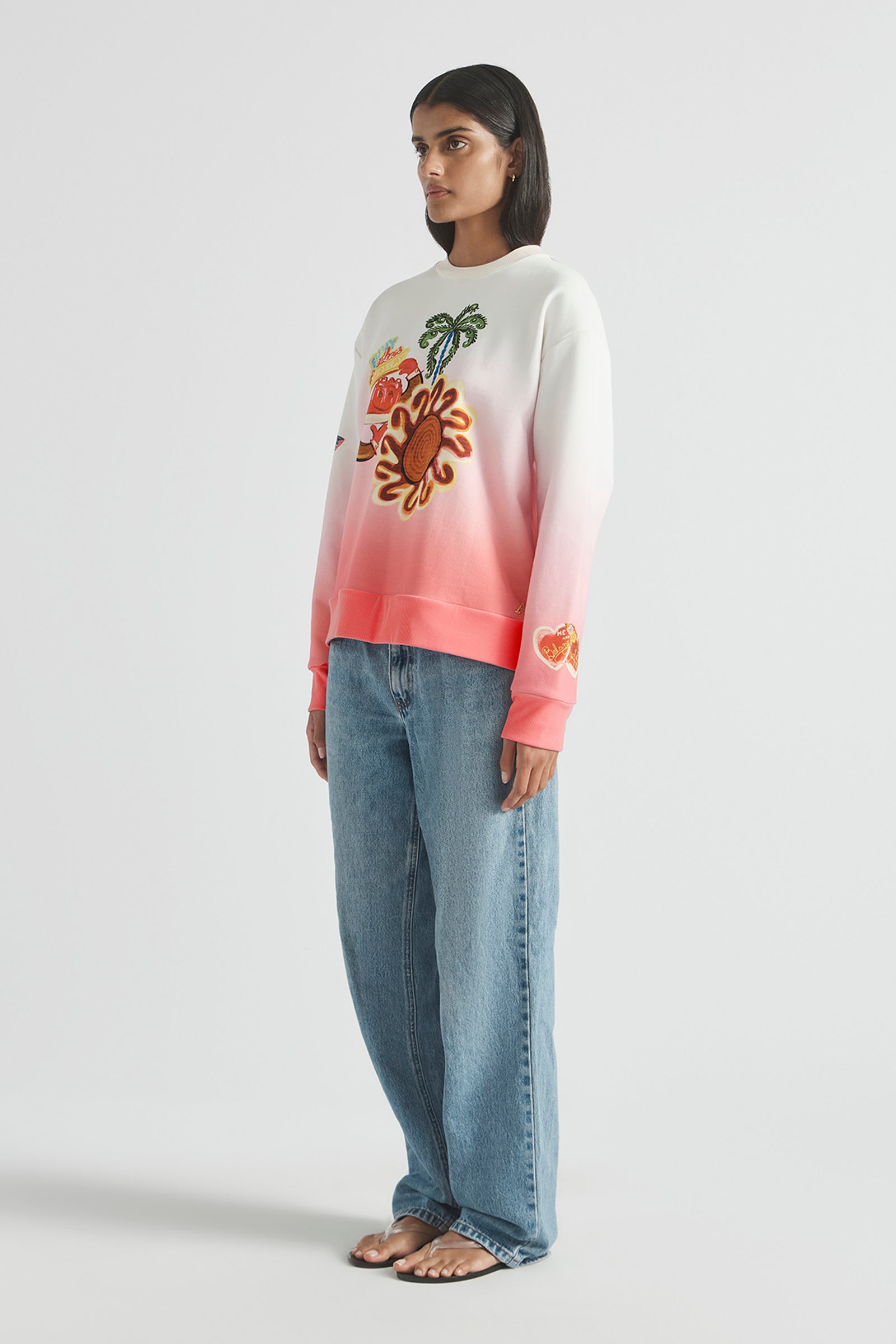 HOME OF THE ART RIBBED JUMPER