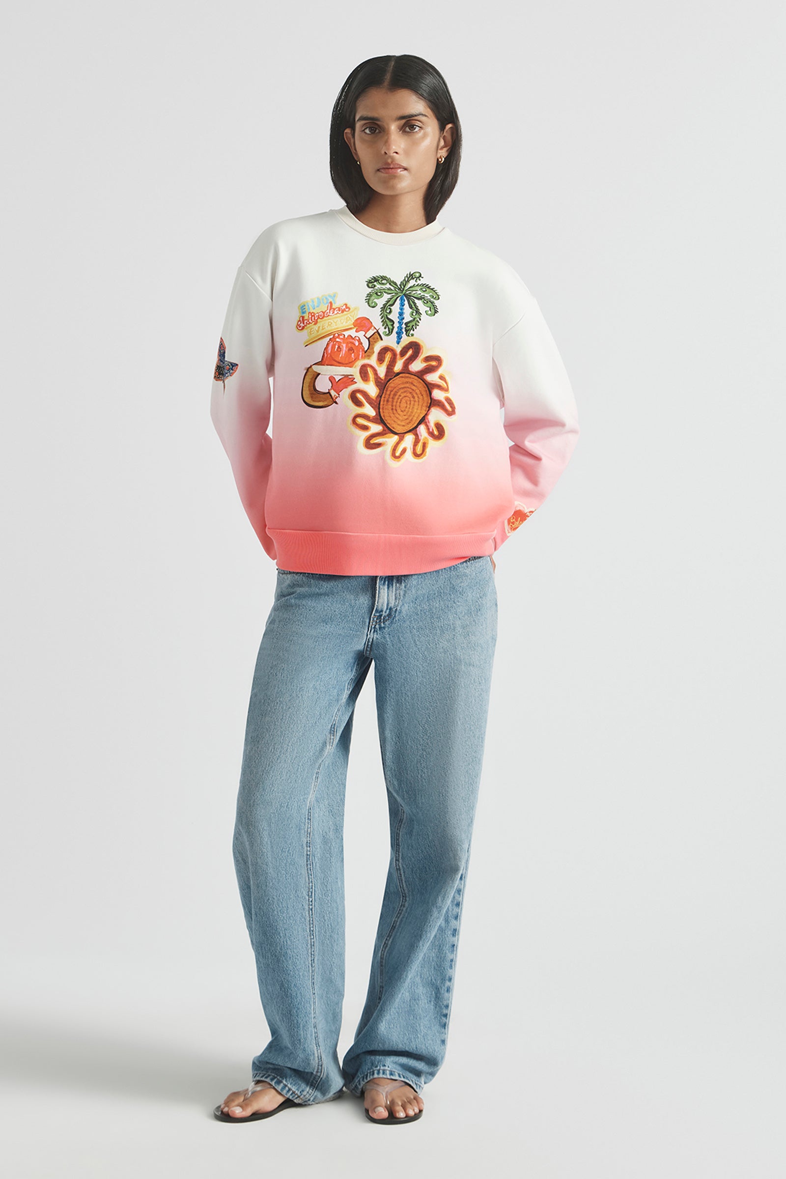 HOME OF THE ART RIBBED JUMPER