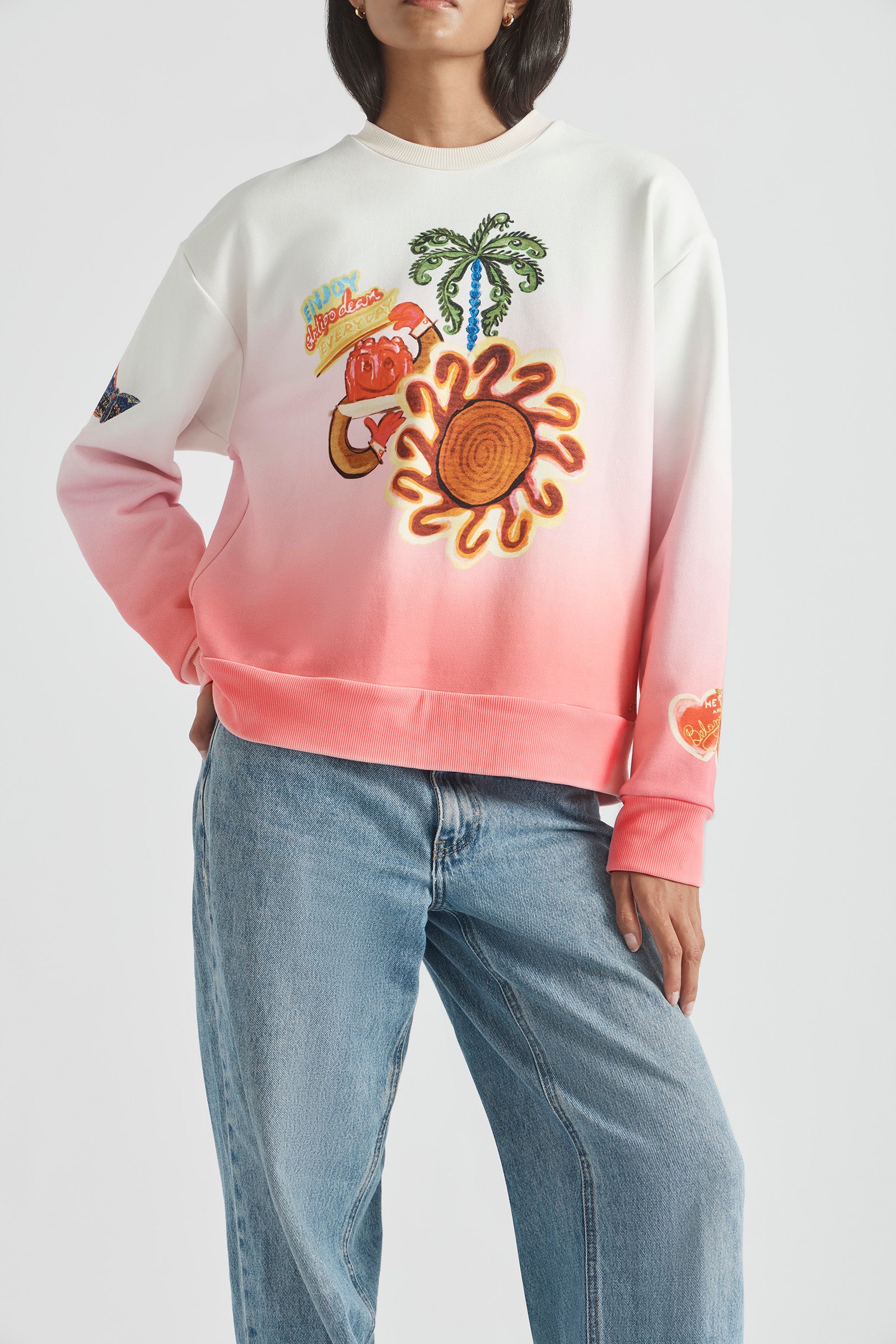 HOME OF THE ART RIBBED JUMPER