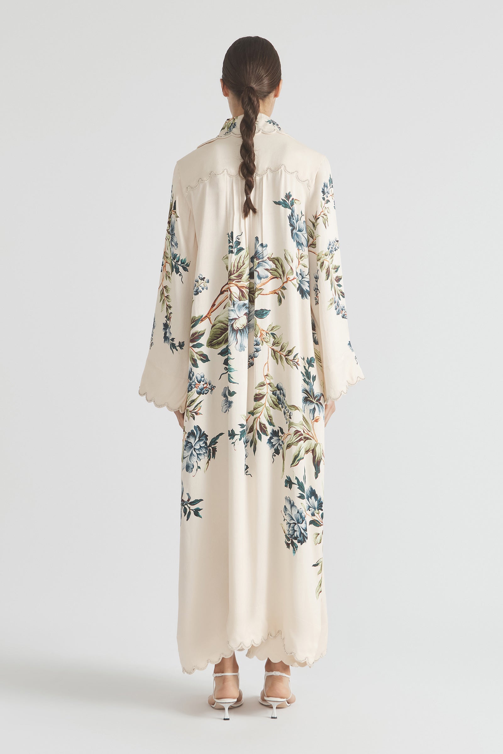 LA MAR LACE UP KAFTAN