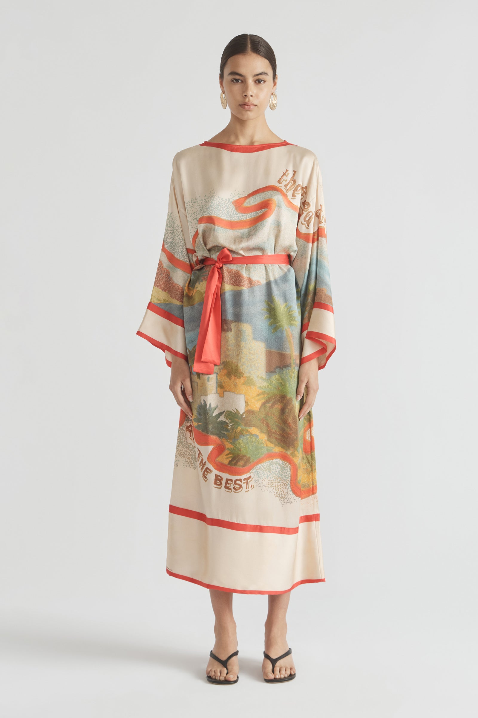 GREAT ESCAPE KAFTAN DRESS