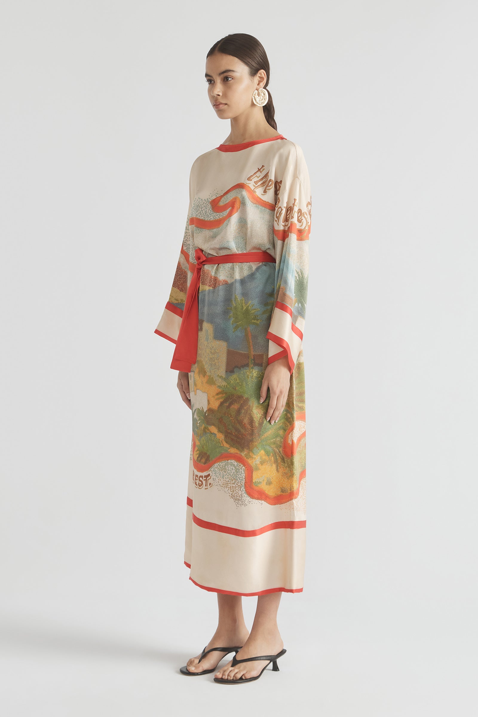 GREAT ESCAPE KAFTAN DRESS
