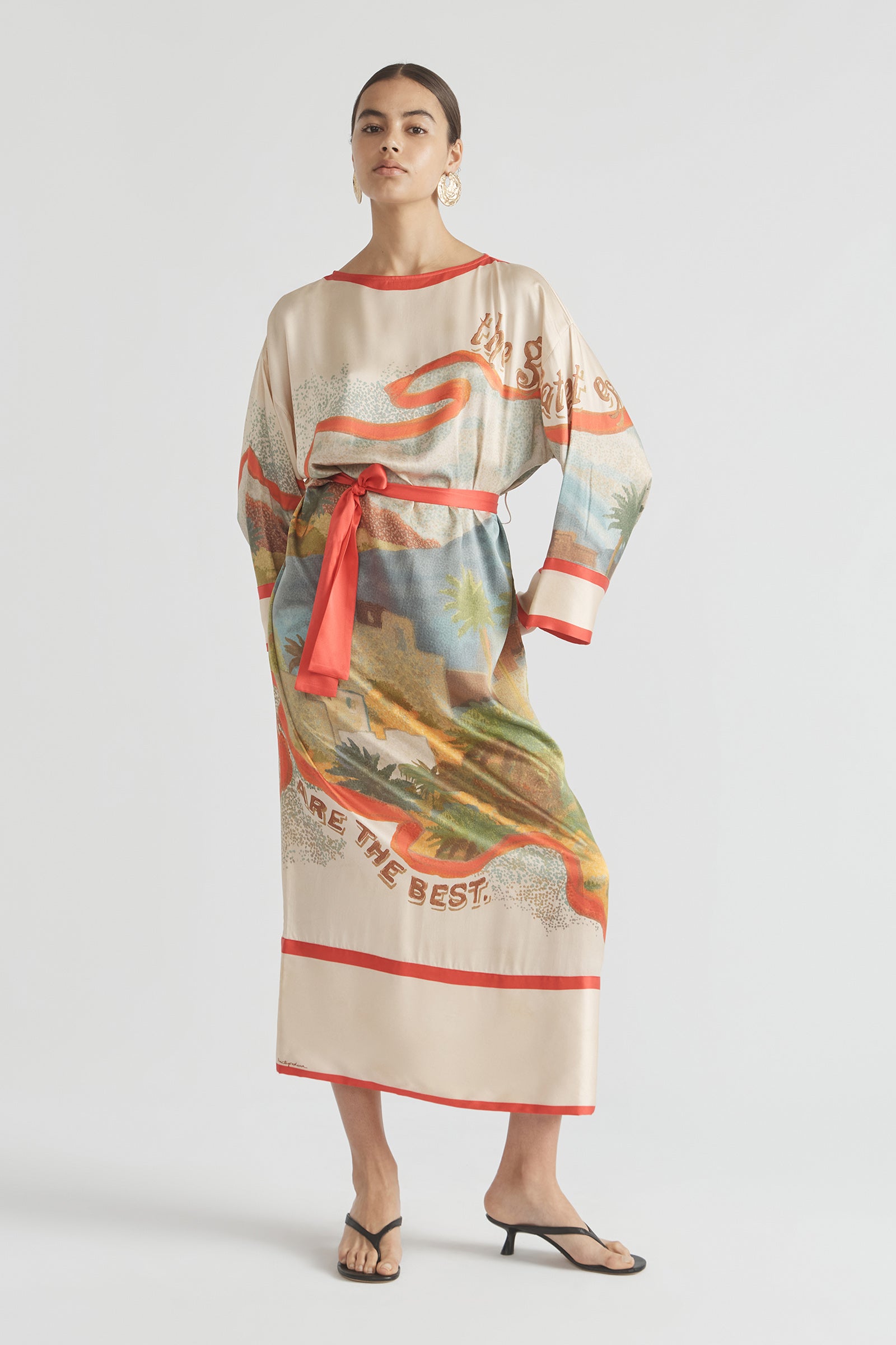 GREAT ESCAPE KAFTAN DRESS