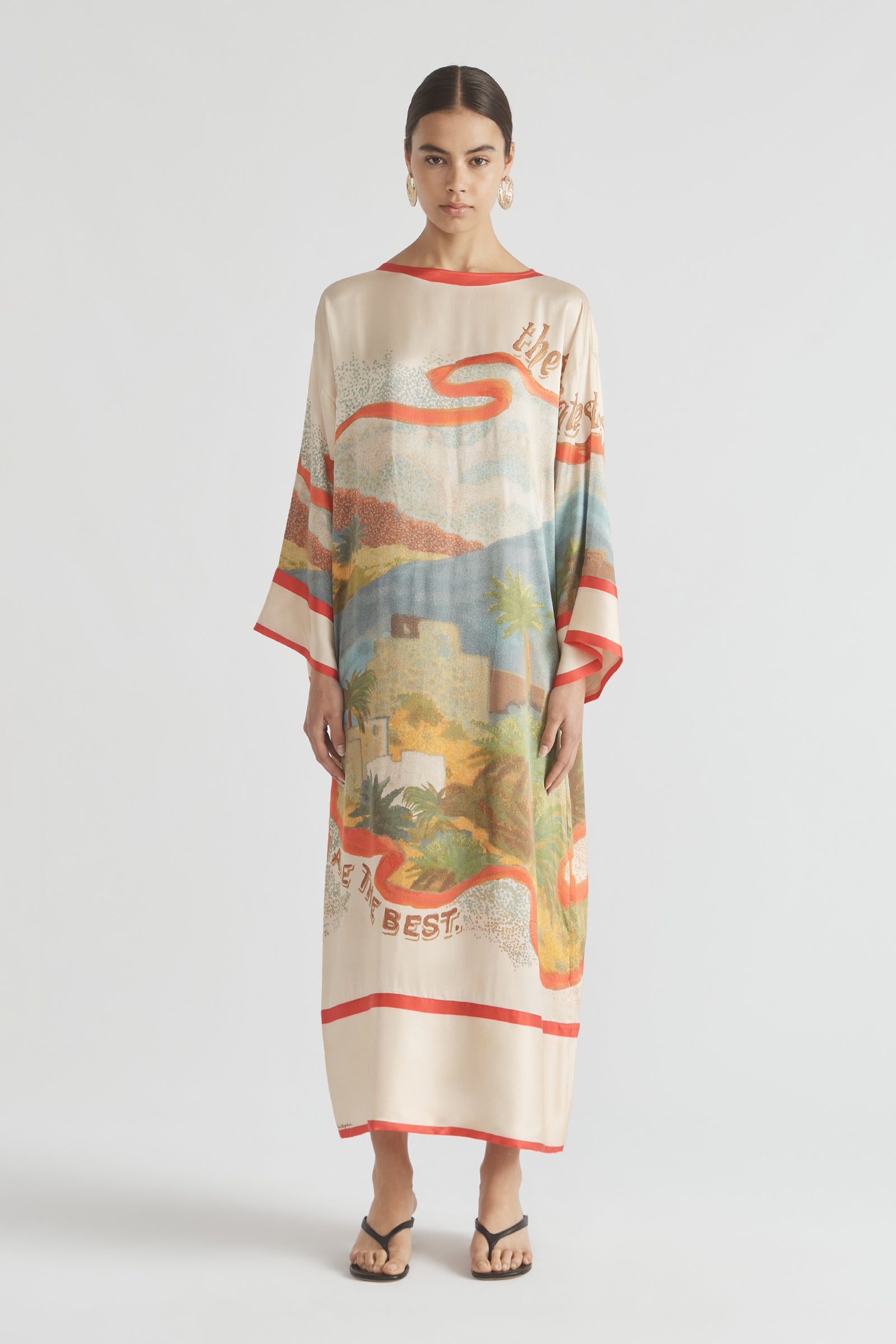 GREAT ESCAPE KAFTAN DRESS