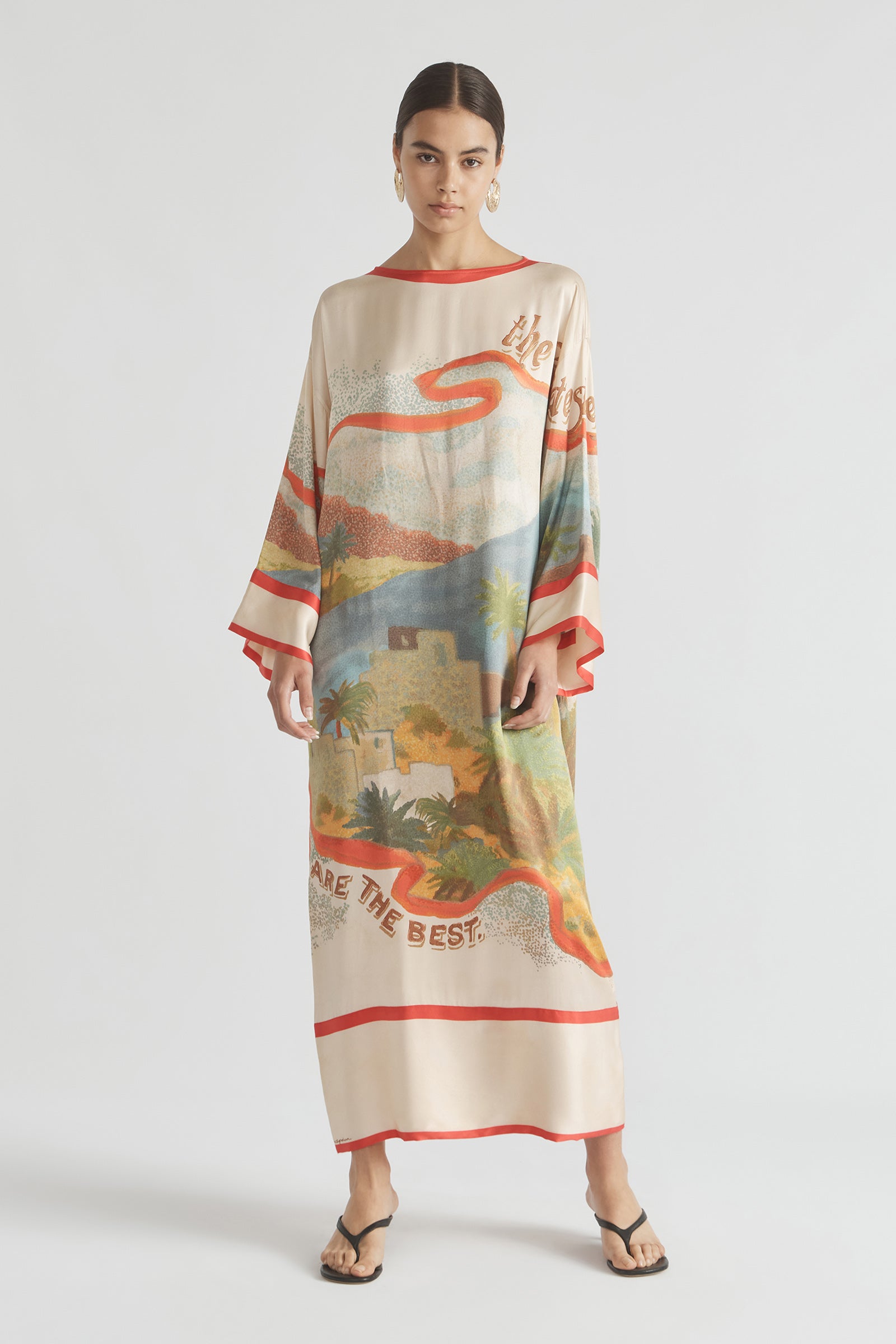 GREAT ESCAPE KAFTAN DRESS