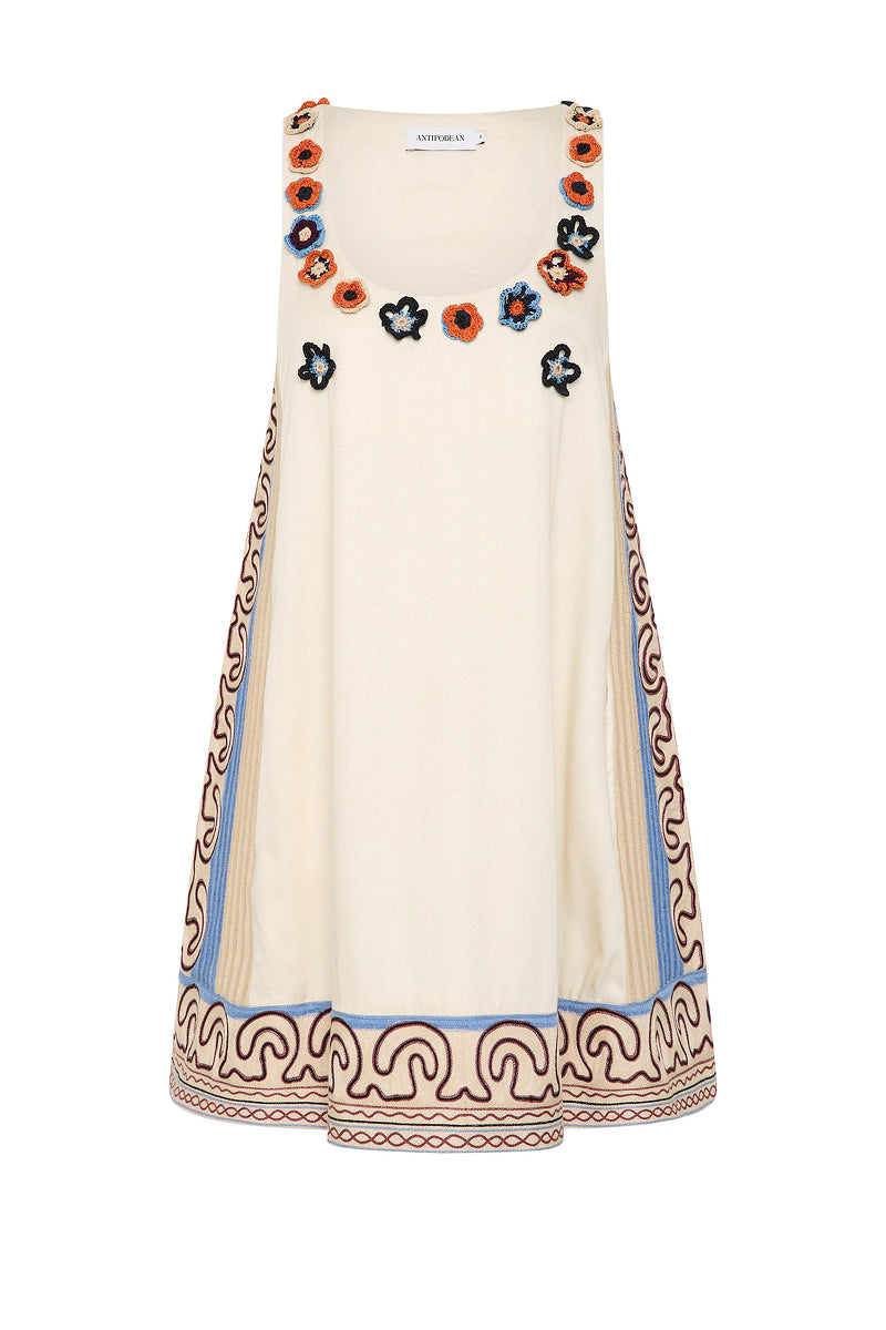 RISE SCOOP NECK PANEL MINI