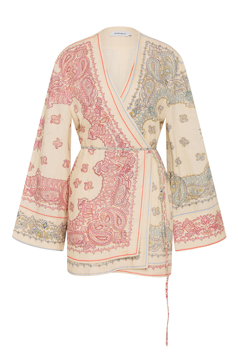 BENNIE LAYERED MINI ROBE