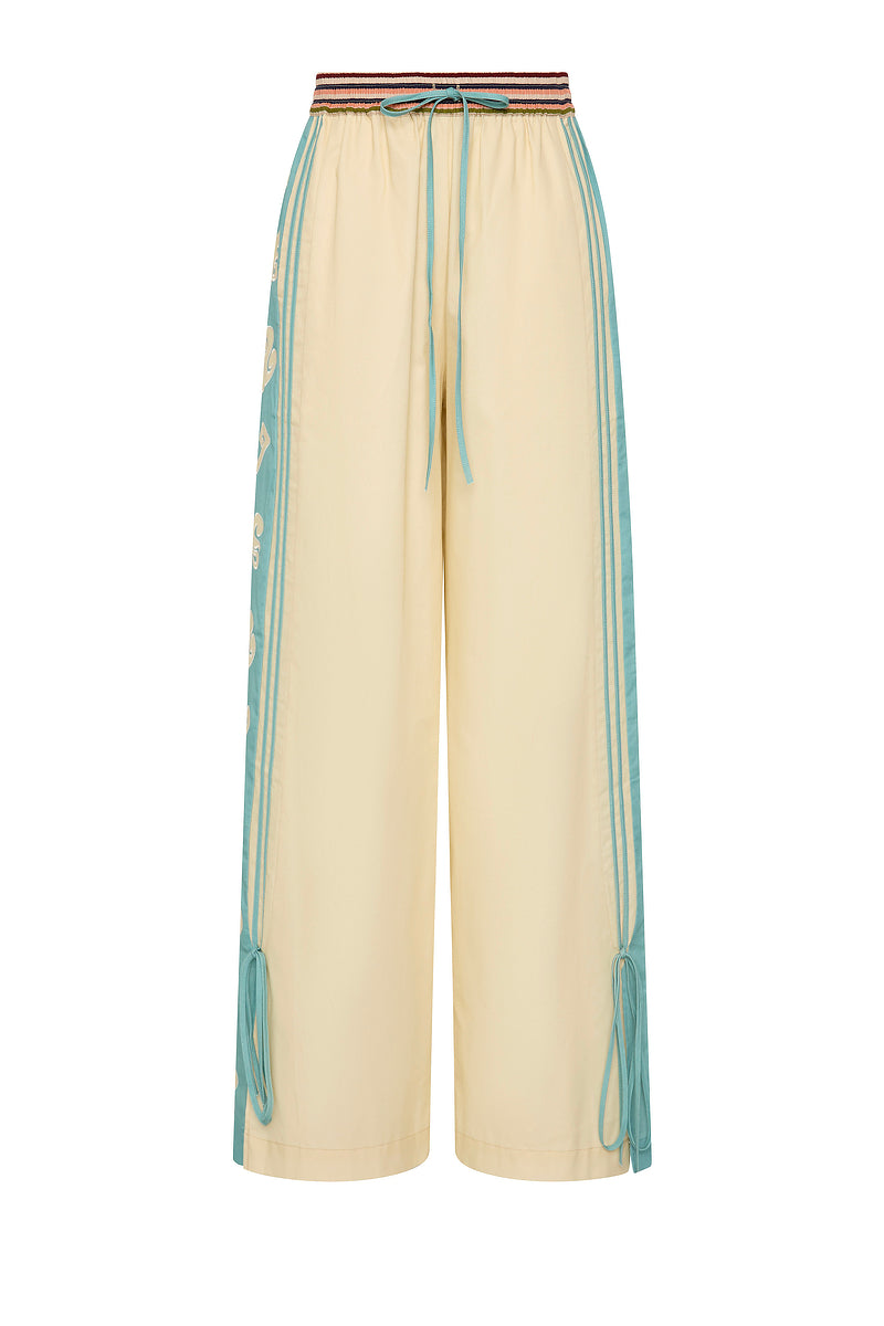 GOLD RUSH ELASTIC WAIST BAND TRACKPANT