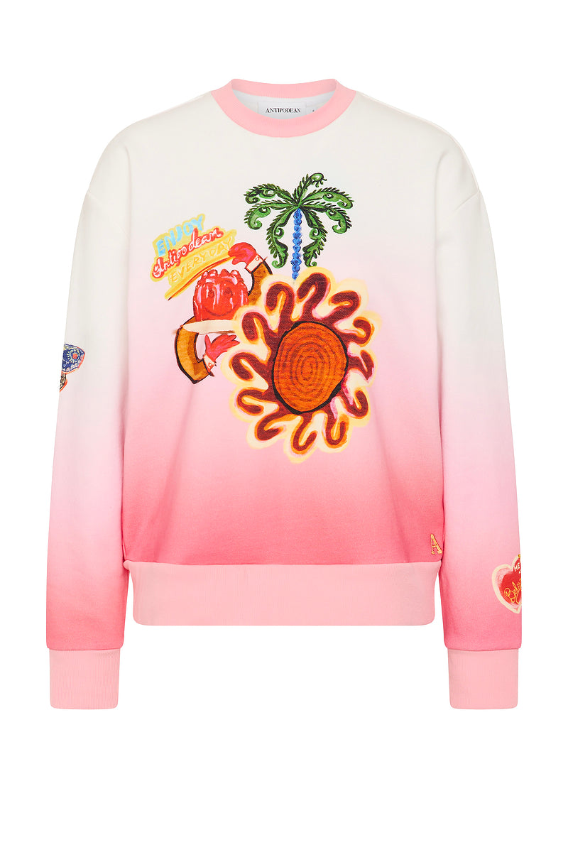 HOME OF THE ART RIBBED JUMPER