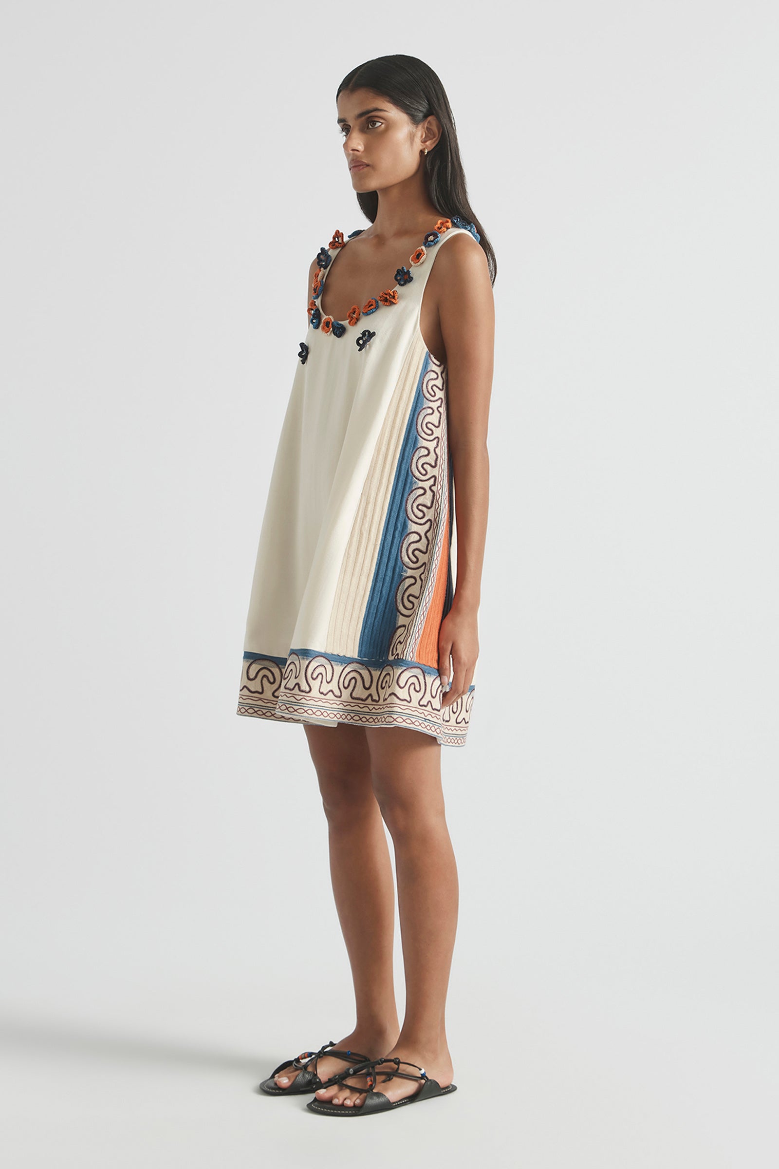 RISE SCOOP NECK PANEL MINI