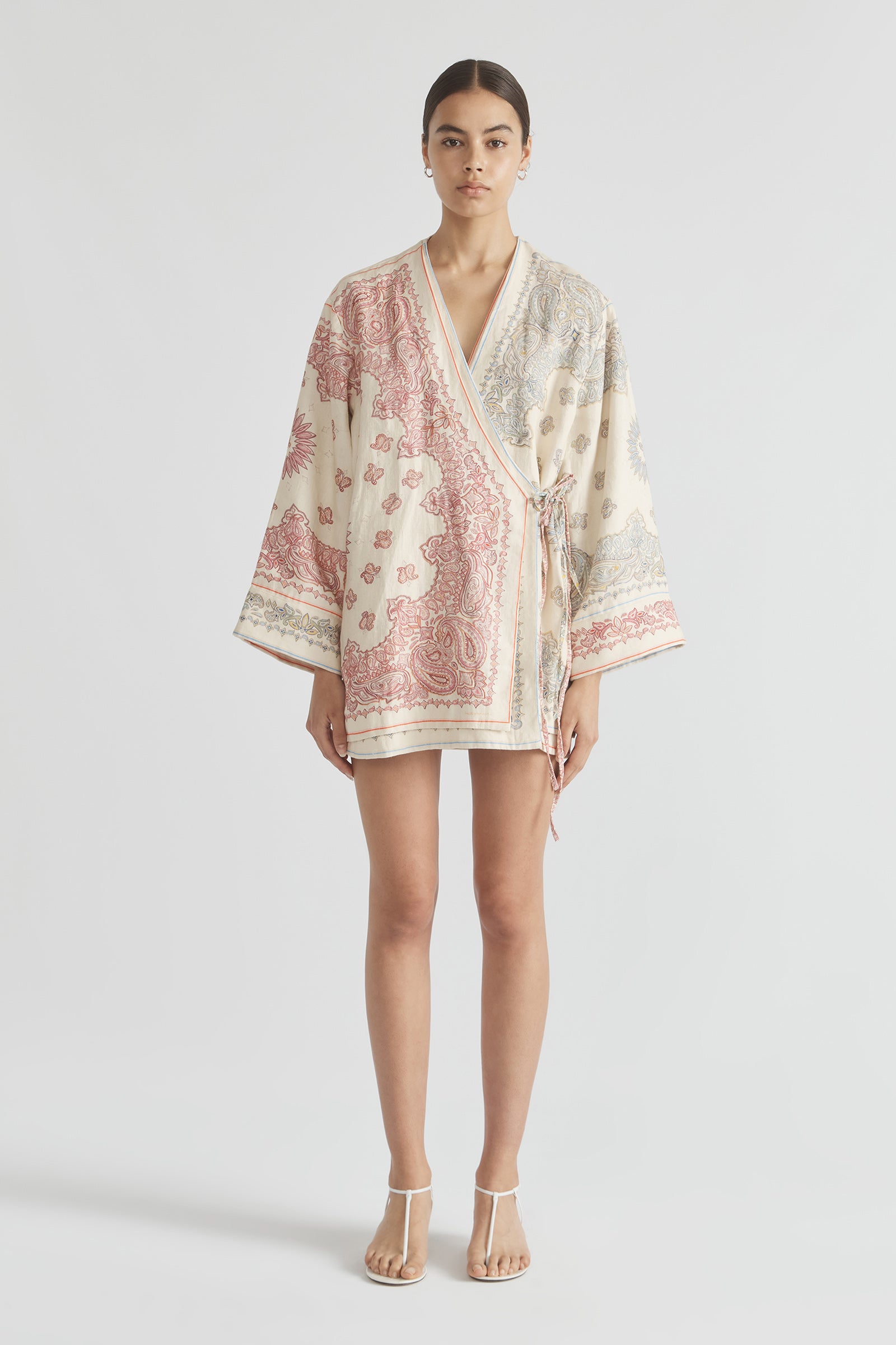 BENNIE LAYERED MINI ROBE