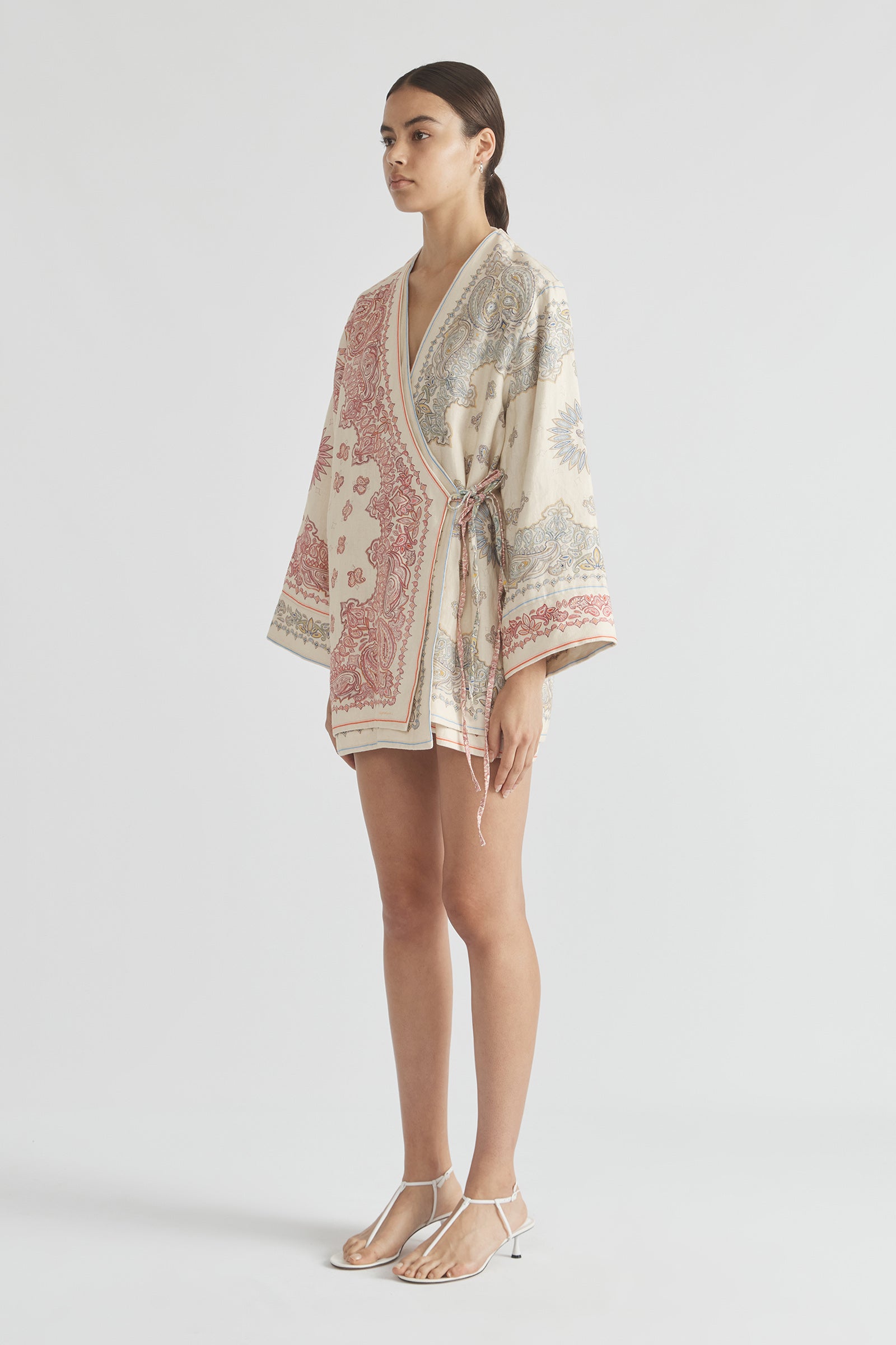 BENNIE LAYERED MINI ROBE