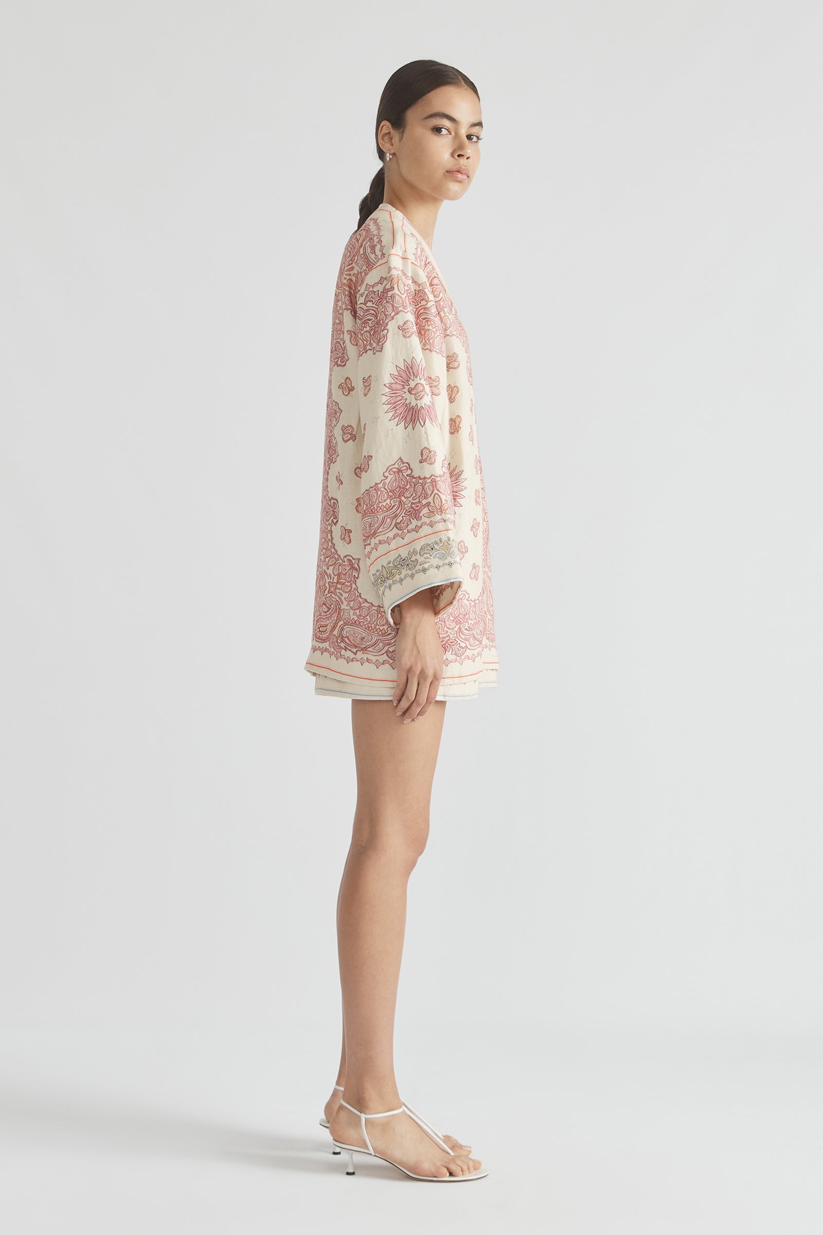 BENNIE LAYERED MINI ROBE