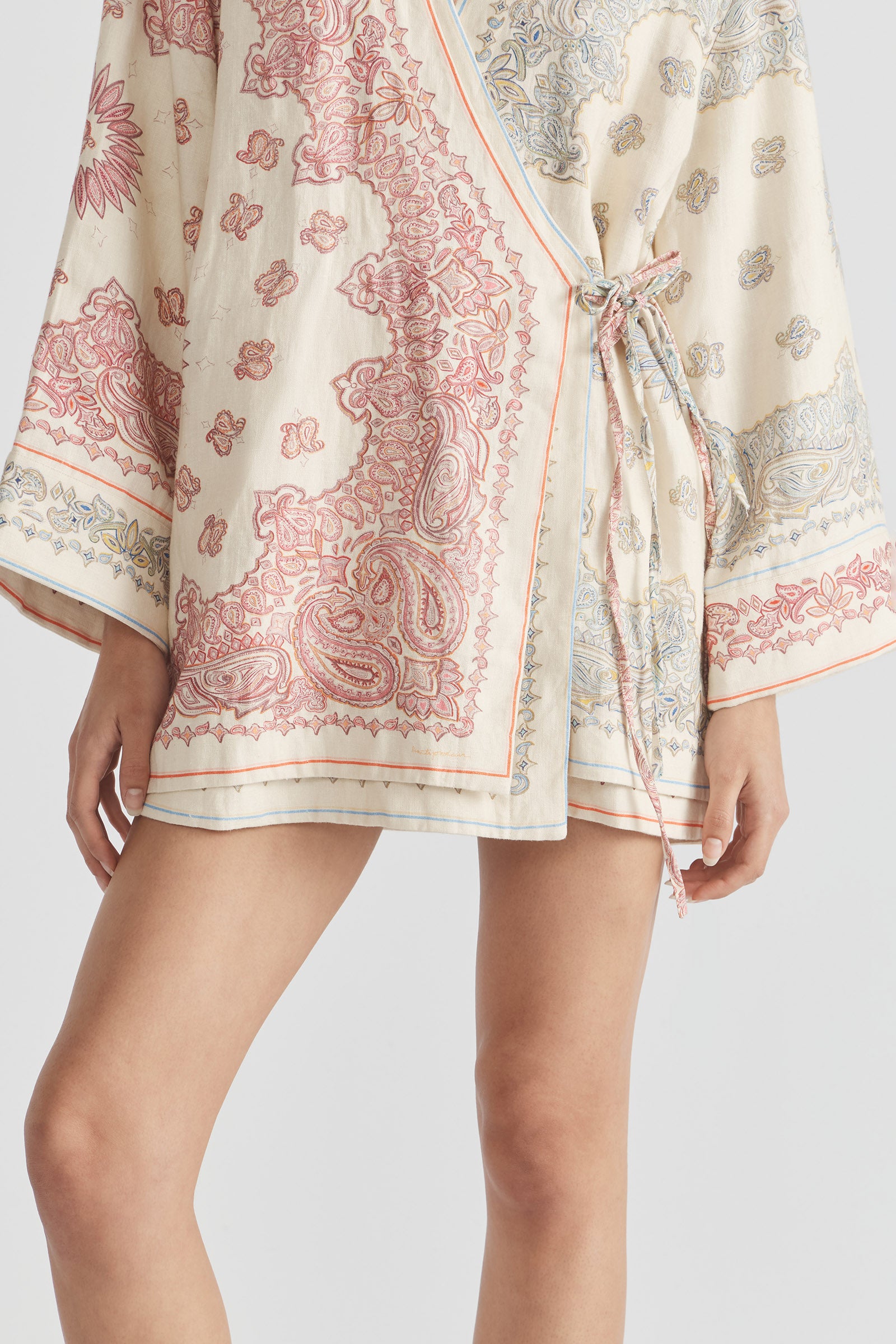 BENNIE LAYERED MINI ROBE