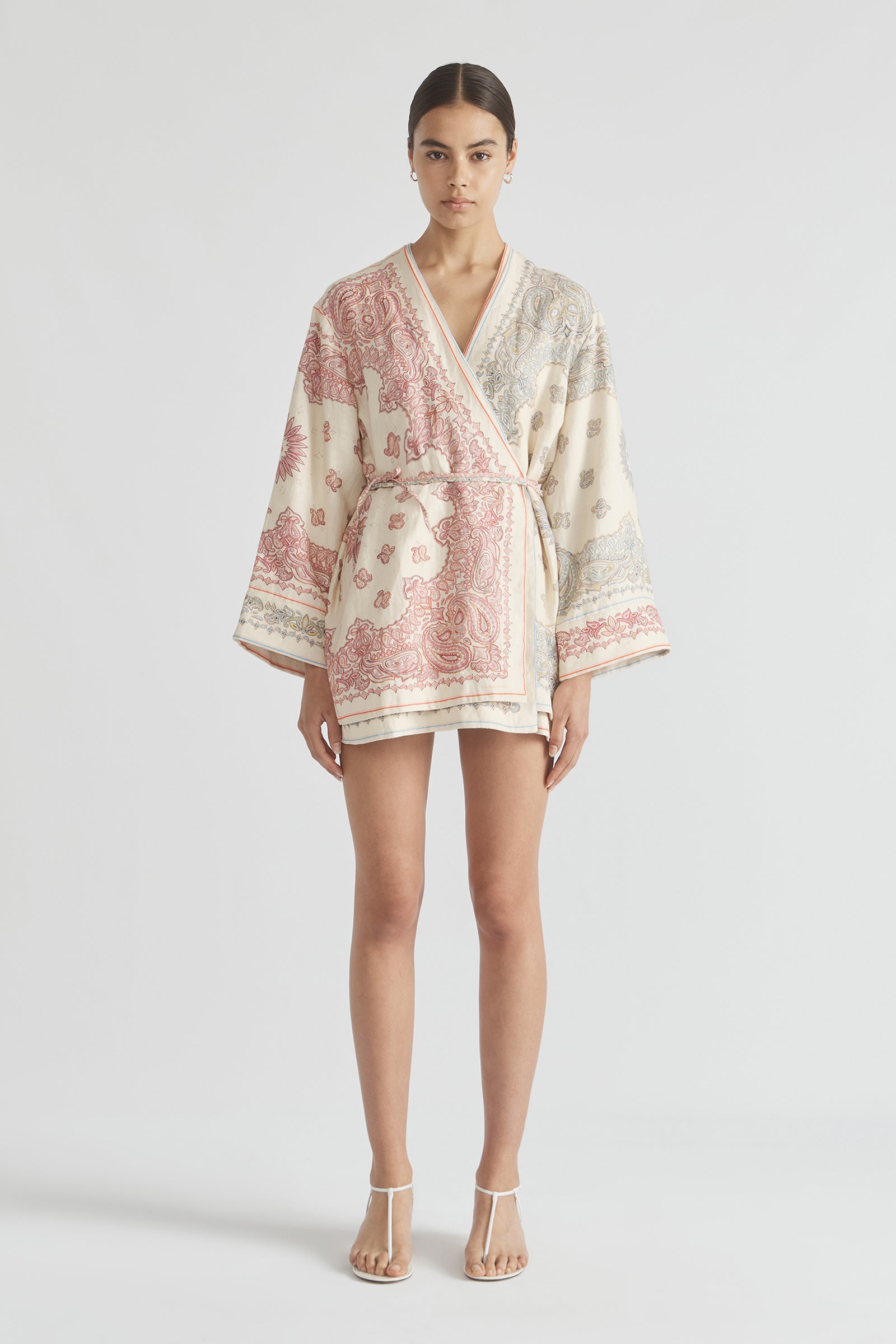 BENNIE LAYERED MINI ROBE