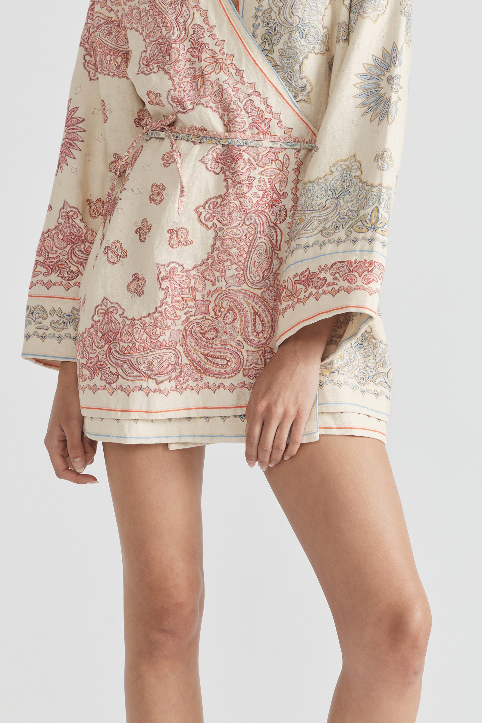 BENNIE LAYERED MINI ROBE