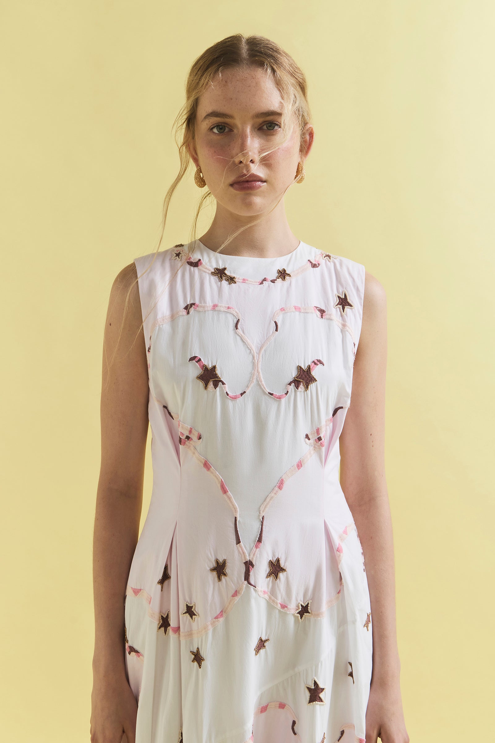 TAKE IT EASY ASYMMETRICAL FLARE DRESS