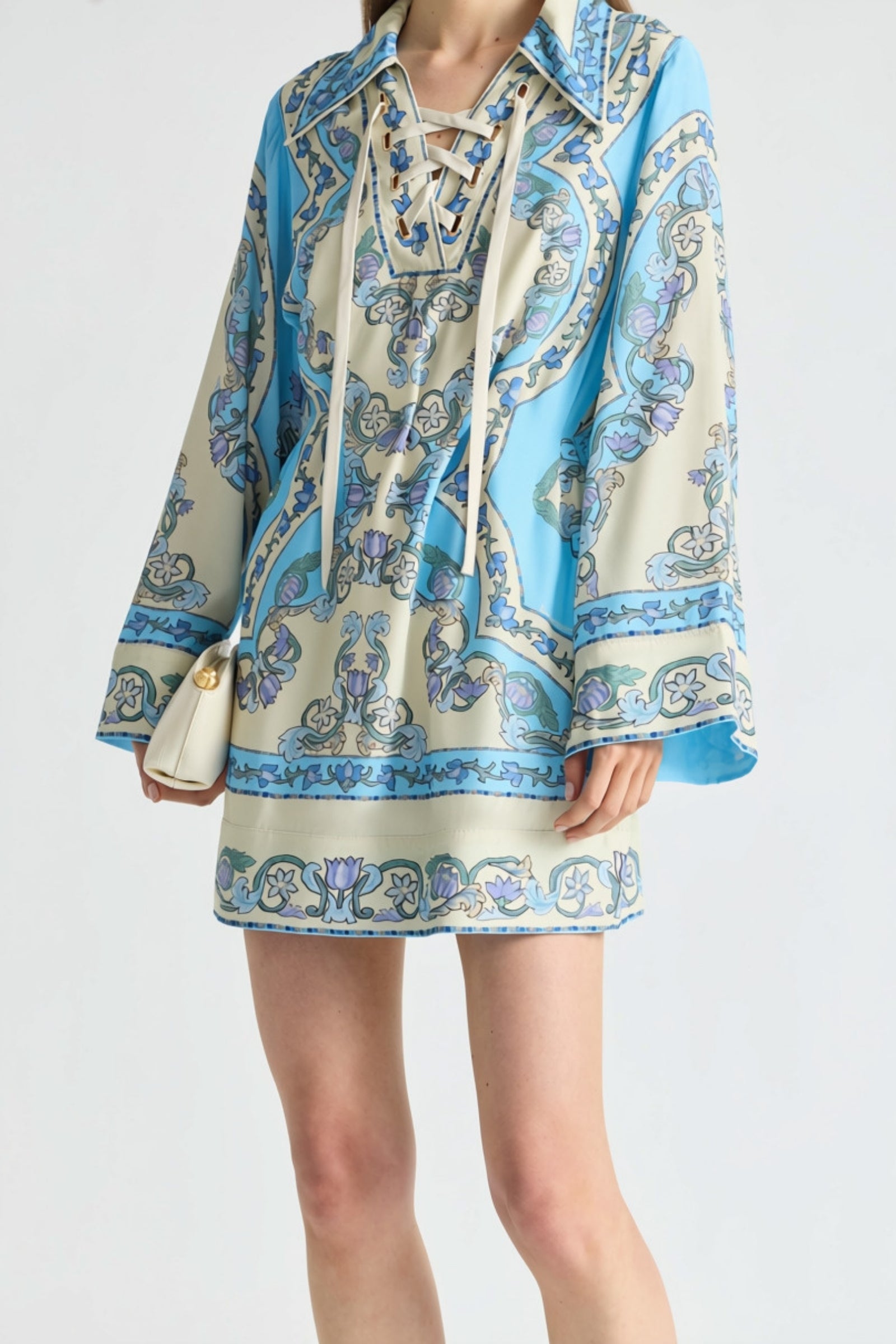 VENTURA SHORT COLLARED KAFTAN