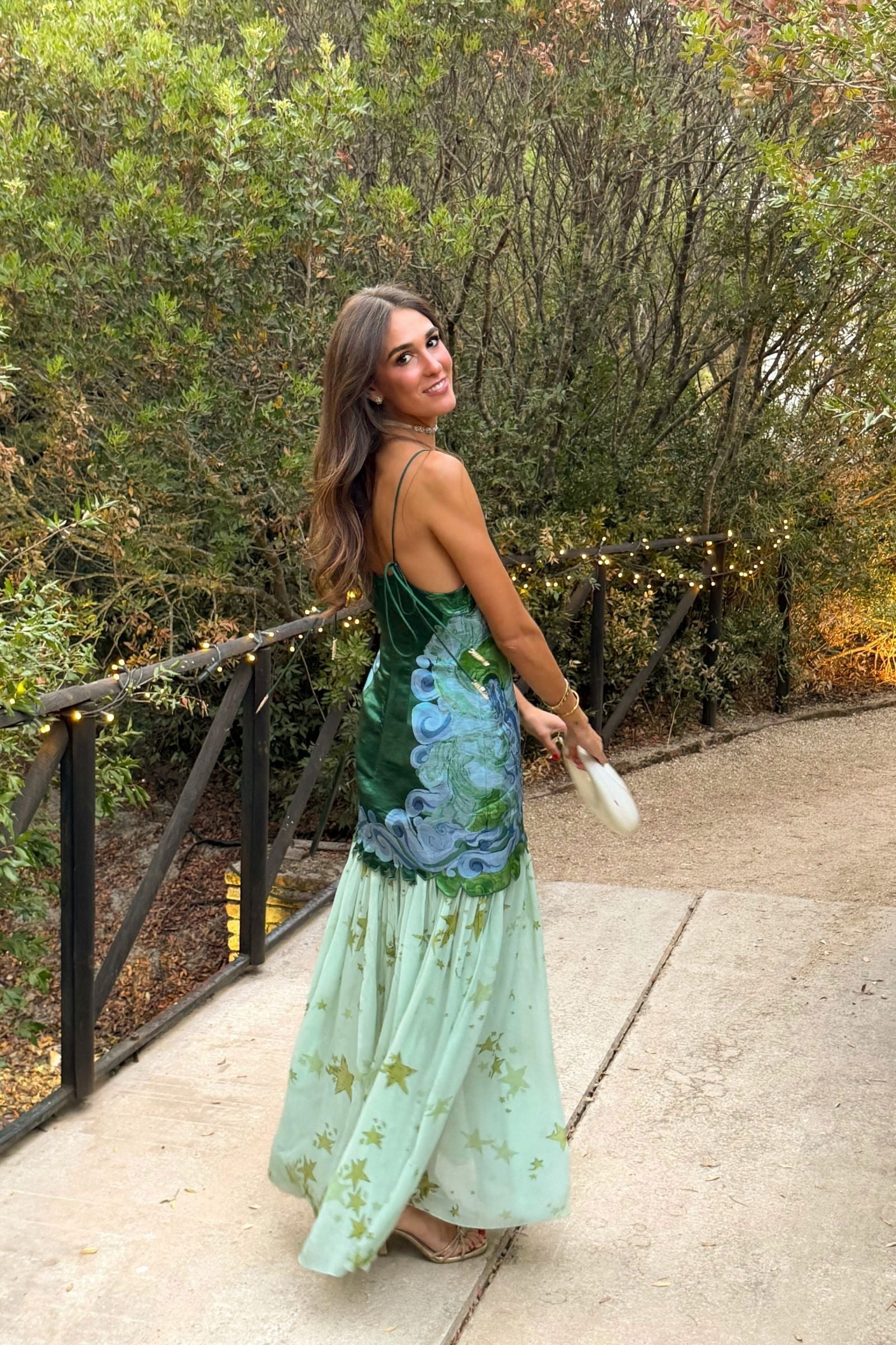 RUNAWAY STAR DROP WAIST GOWN