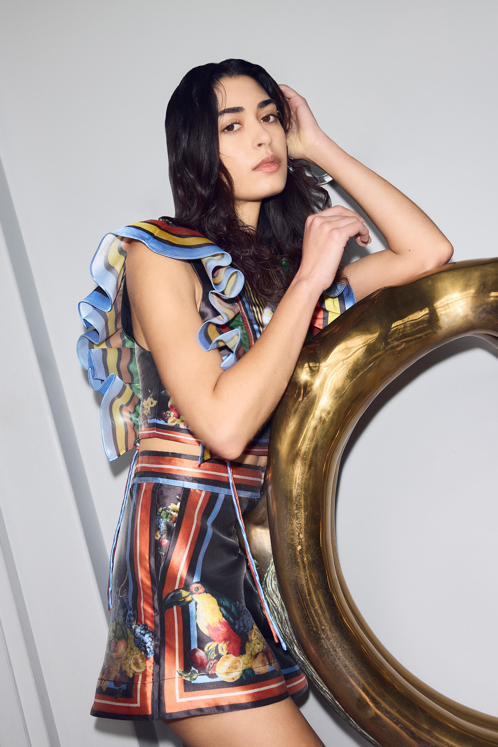 BRUNO FLUTTER SLEEVE TOP