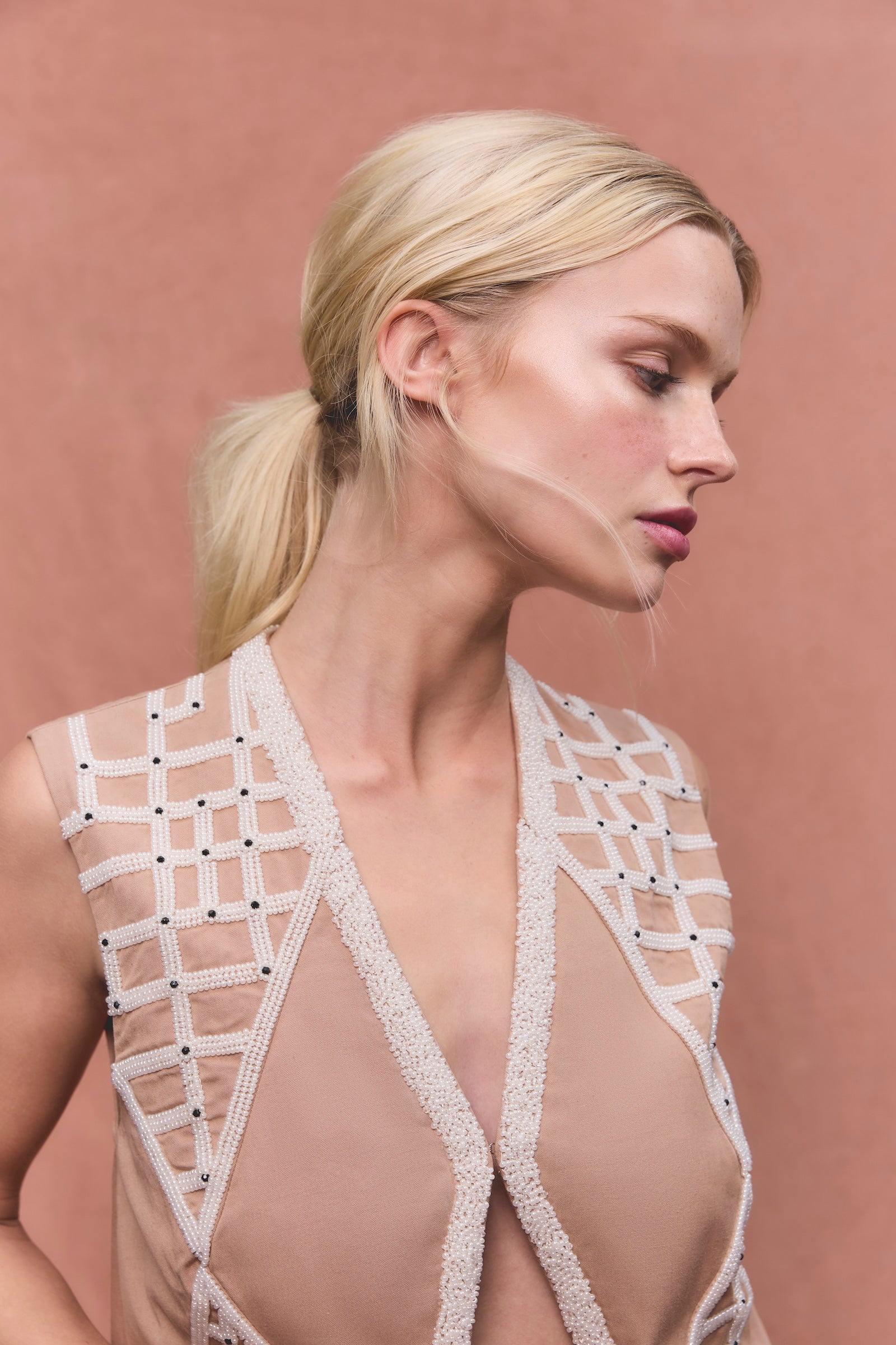CHILLS BEAD DETAIL VEST