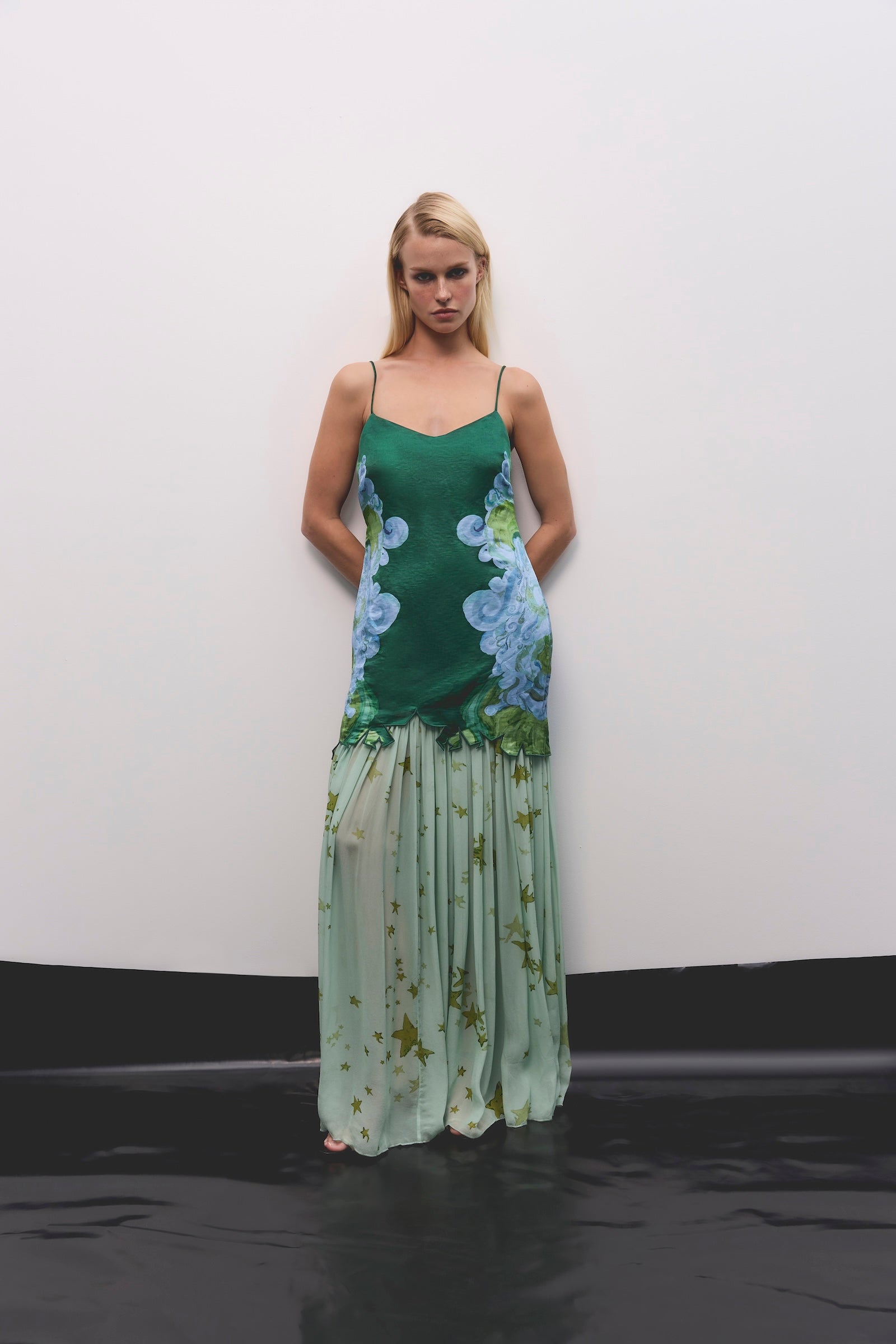RUNAWAY STAR DROP WAIST GOWN