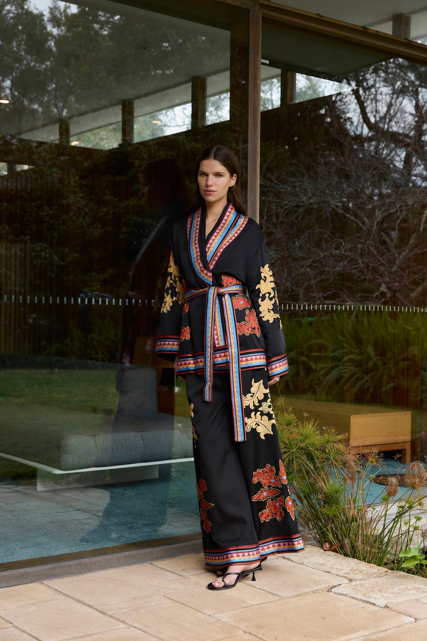 MOONLIT RELAXED BELTED JACKET