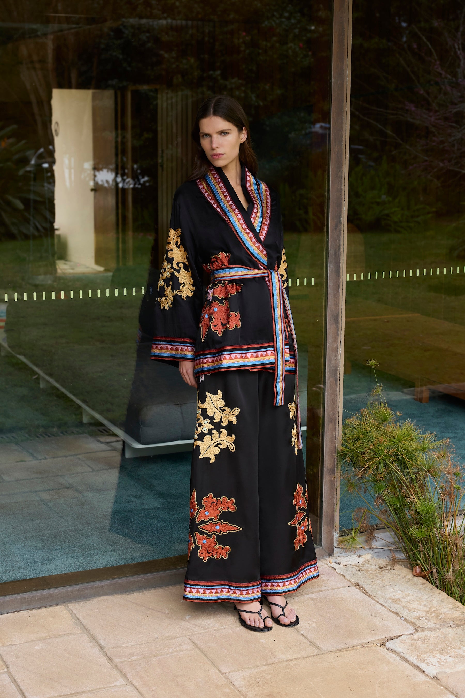 MOONLIT RELAXED BELTED JACKET