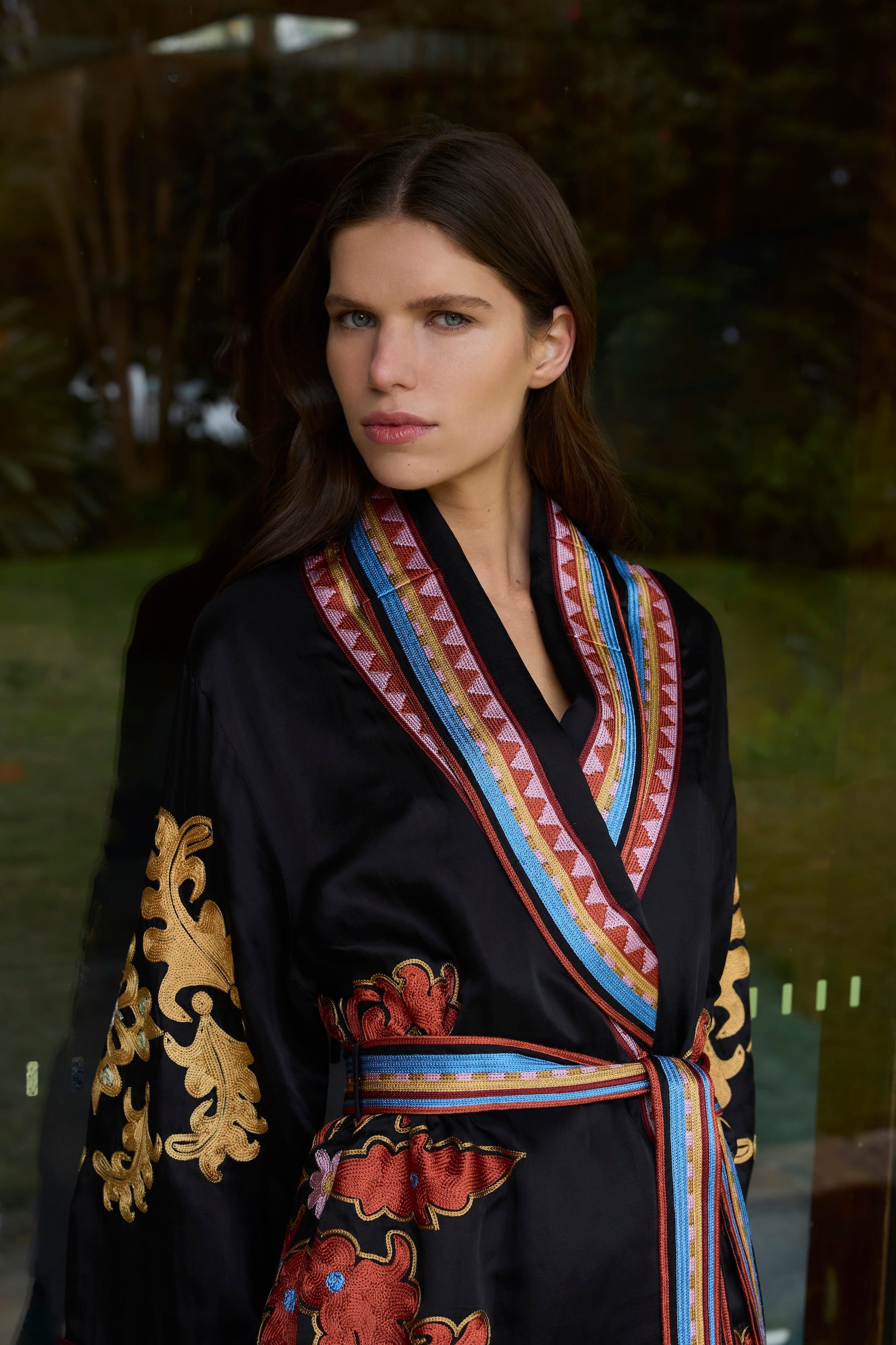 MOONLIT RELAXED BELTED JACKET