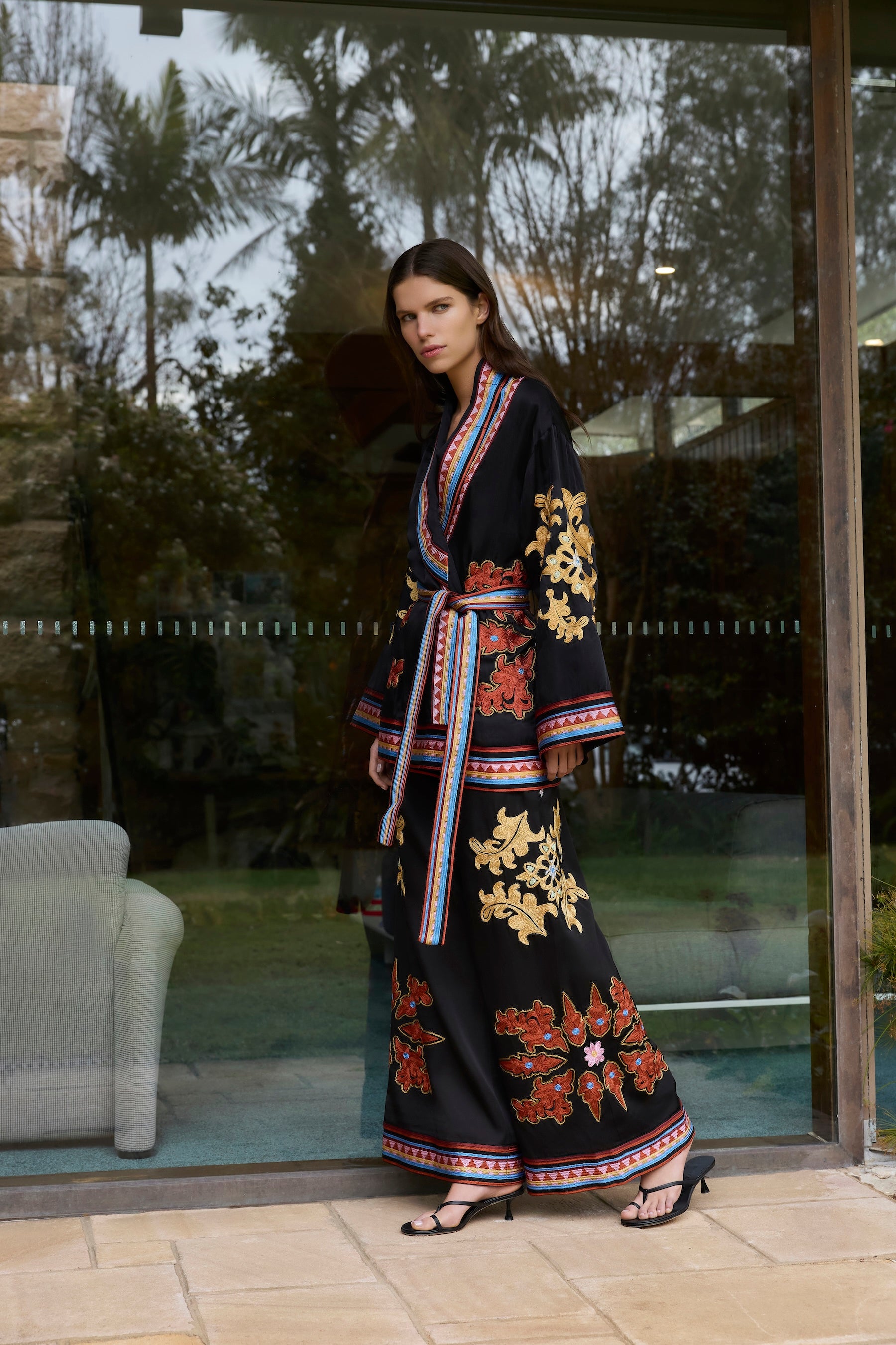 MOONLIT RELAXED BELTED JACKET