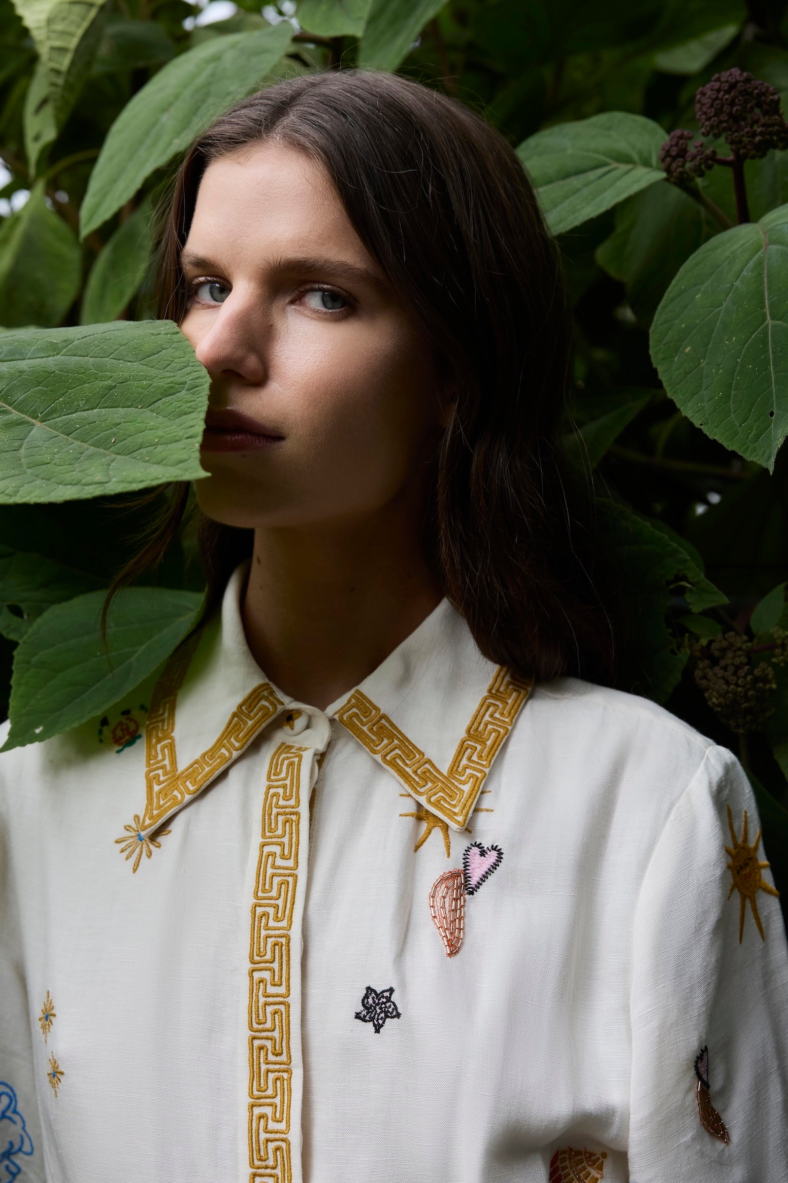 PIPELINE SHIRT DRESS WITH YOKE