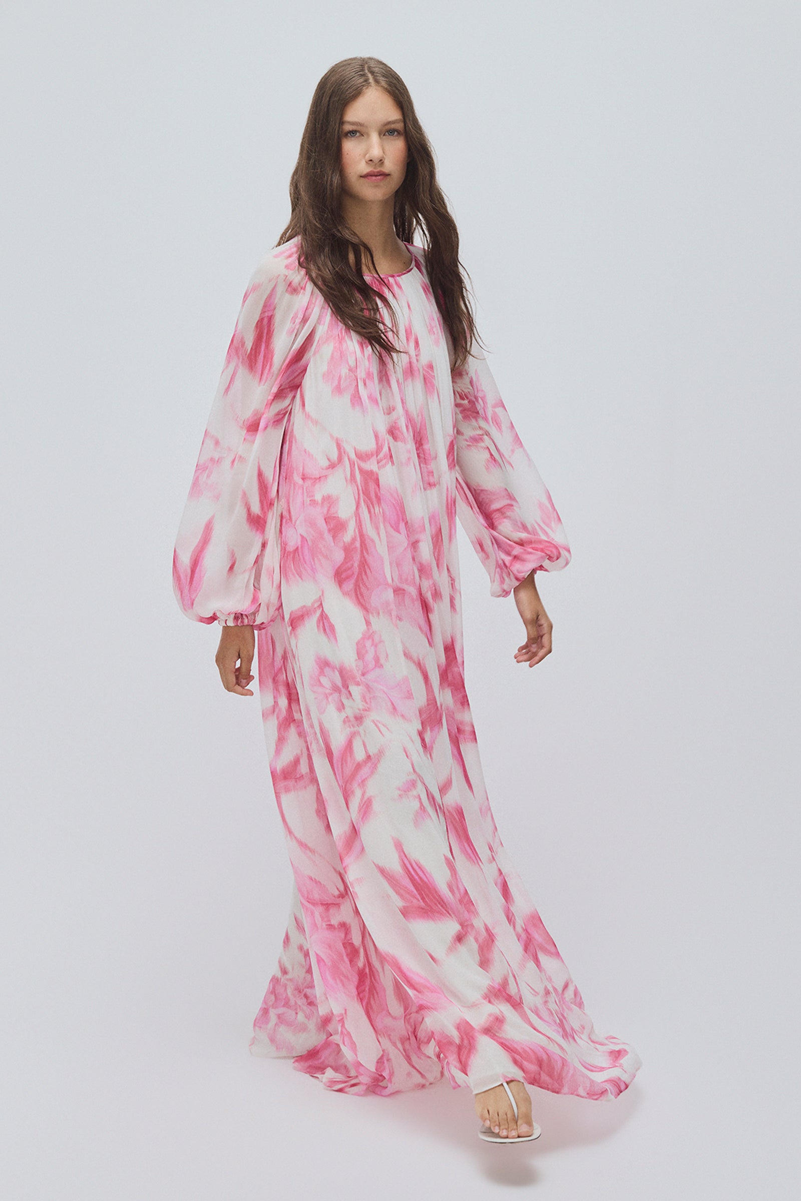 GLASSHOUSE BILLOW SLEEVE GOWN