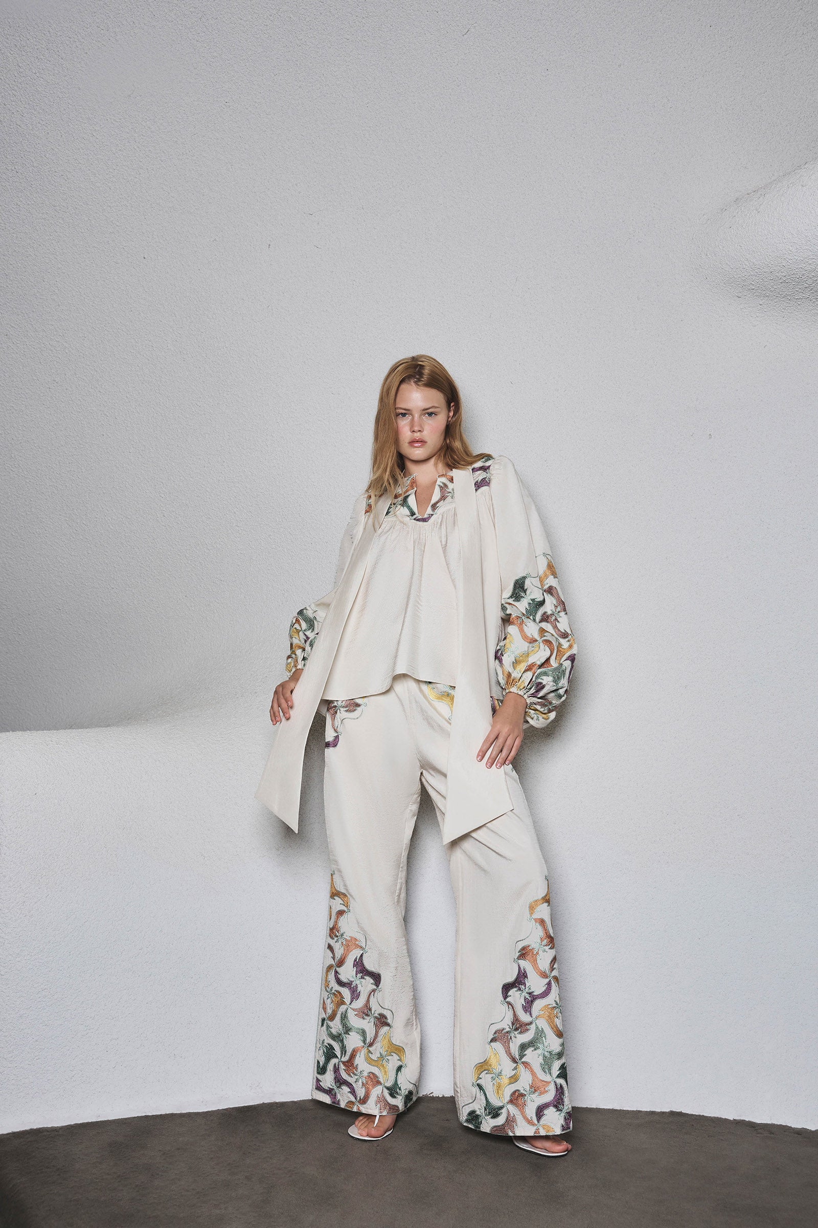 FRAMED ELASTICATED RELAX PANT
